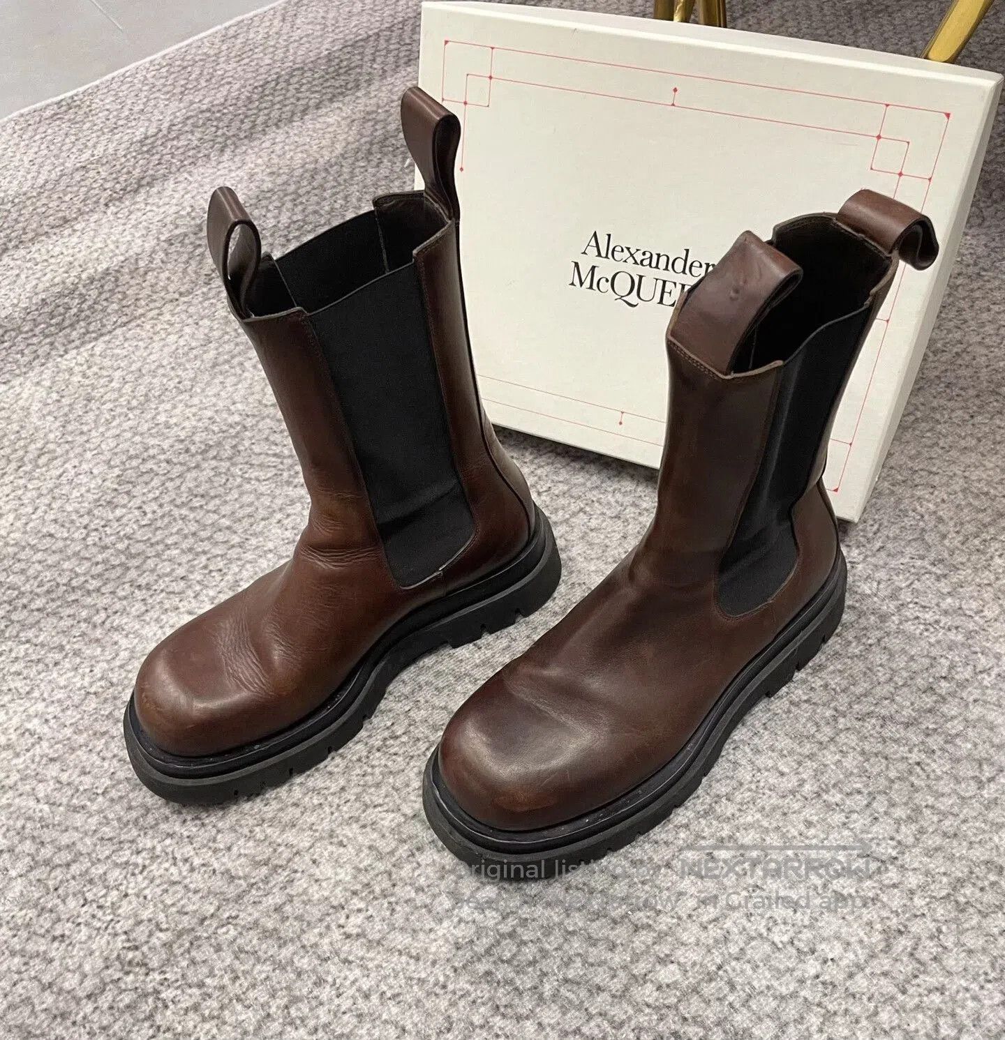 Bottega Veneta Bottega Veneta Brown Thick. Size US 8.5 / IT 38.5 - 1 Thumbnail