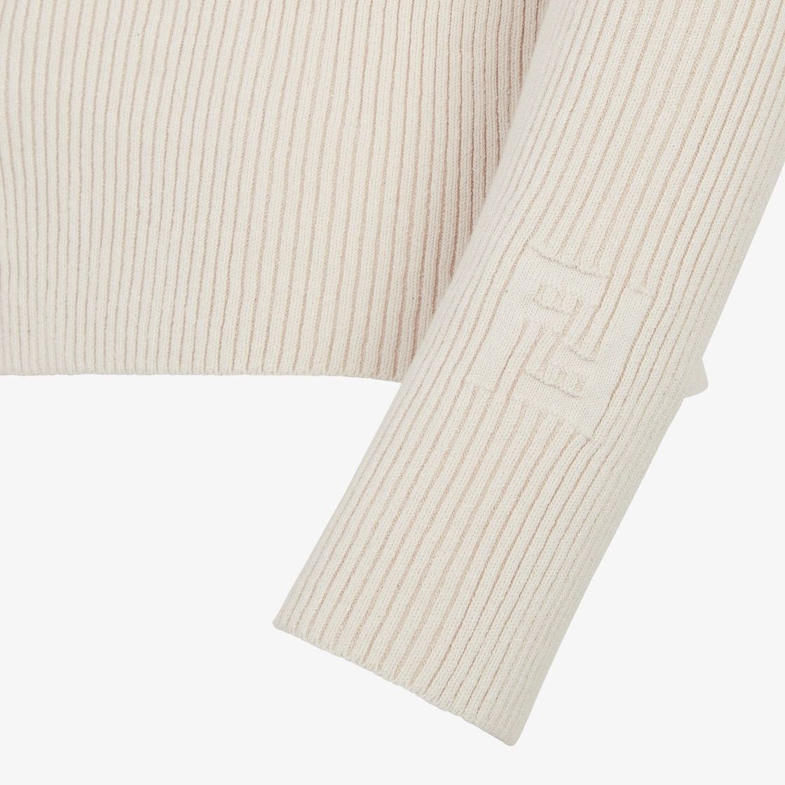 Fendi o1s1wg111224 Cardigan in Cream Size M / US 6-8 / IT 42-44 - 3 Thumbnail