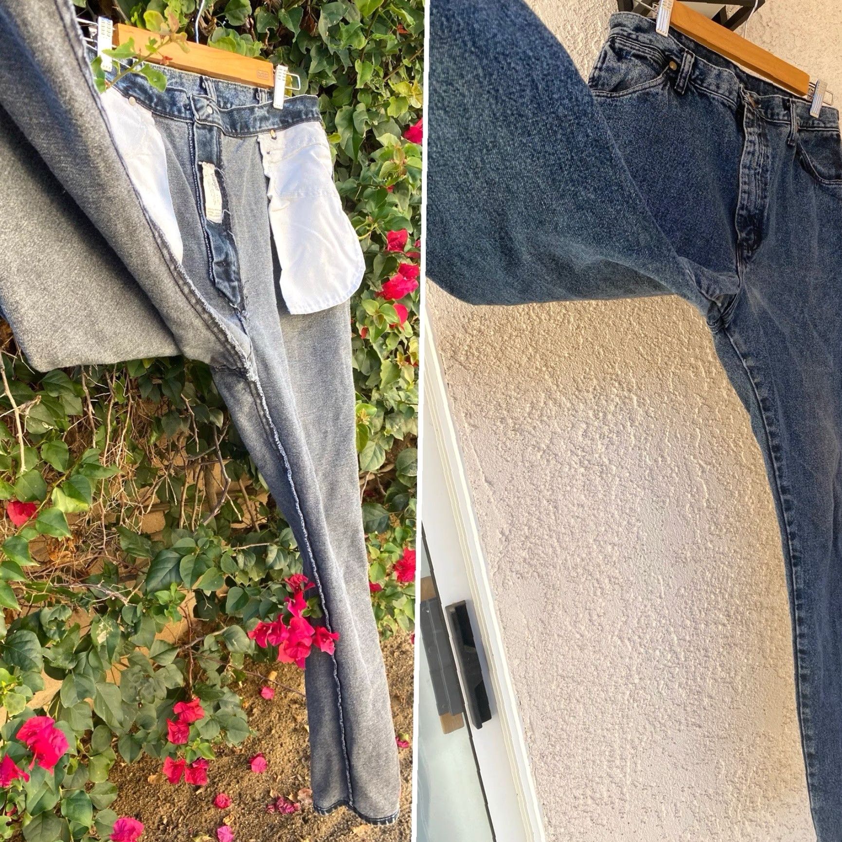 Wrangler VINTAGE Wrangler Jeans Size 15 32 Waist 31 Inseam 31.5 Blue Denim 5 Pocket USA 1980s Womens Girls Jeans Wrangler 80s 90s Cowboy Size 36" / US 14 / IT 50 - 5 Thumbnail