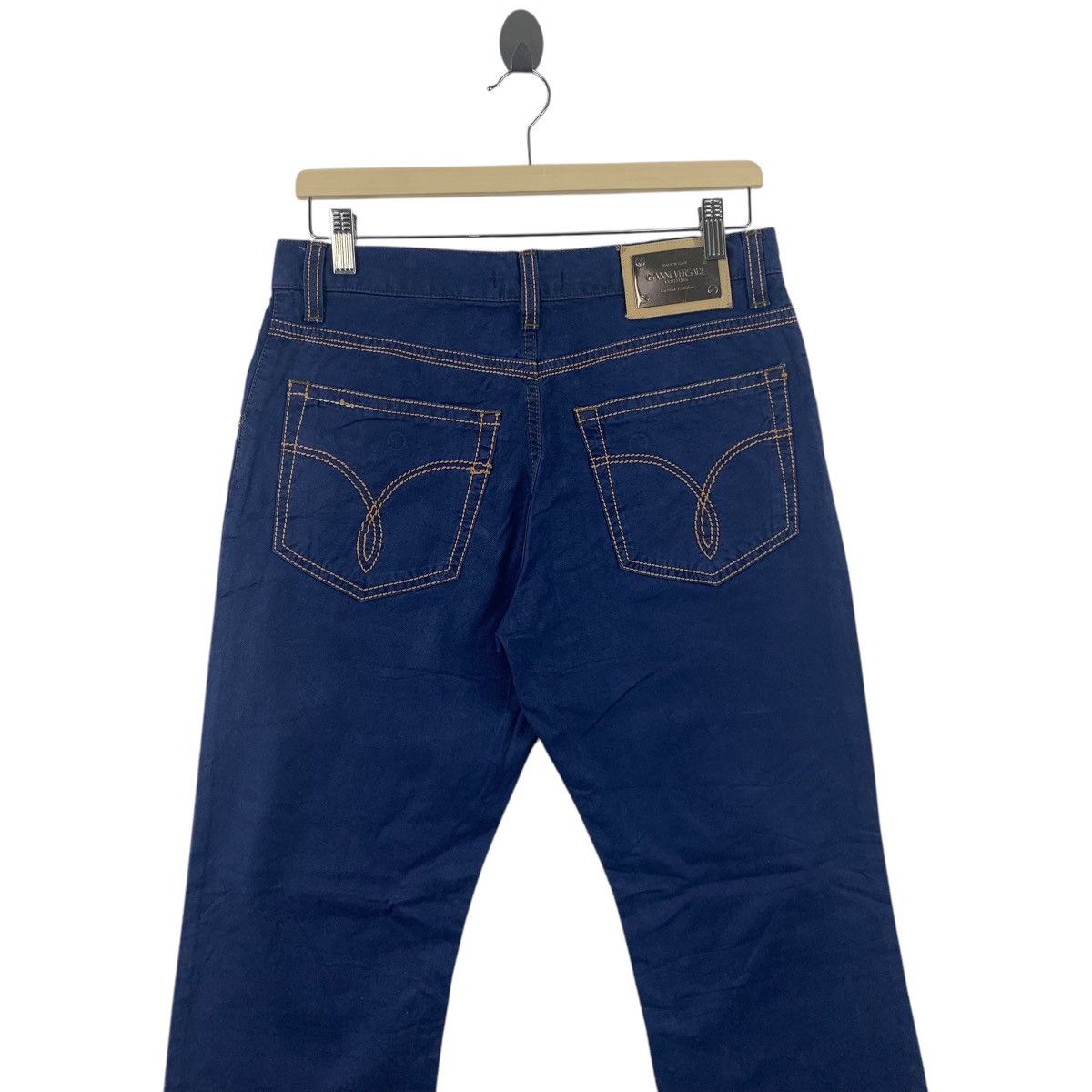 Designer × Versace GIANNI VERSACE Blue jeans Size 32" / US 10 / IT 46 - 14 Thumbnail