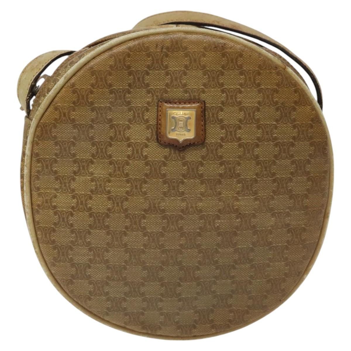 Celine CELINE Macadam Canvas Shoulder Bag Brown Size ONE SIZE - 2 Thumbnail