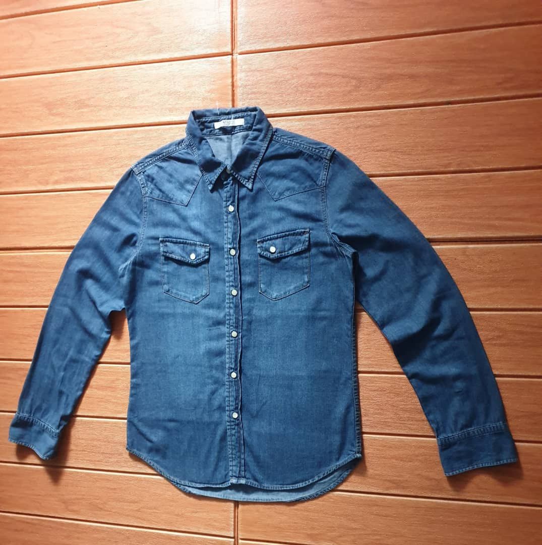 Japanese Brand Azul Japanese brand blue colour Western Shirt Size US M / EU 48-50 / 2 - 6 Thumbnail