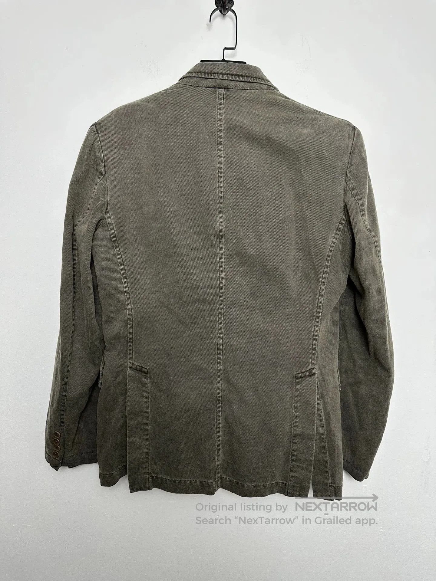Yohji Yamamoto Yohji Yamamoto Pour Homme Dyed Felted Jacket. Size US M / EU 48-50 / 2 - 5 Thumbnail