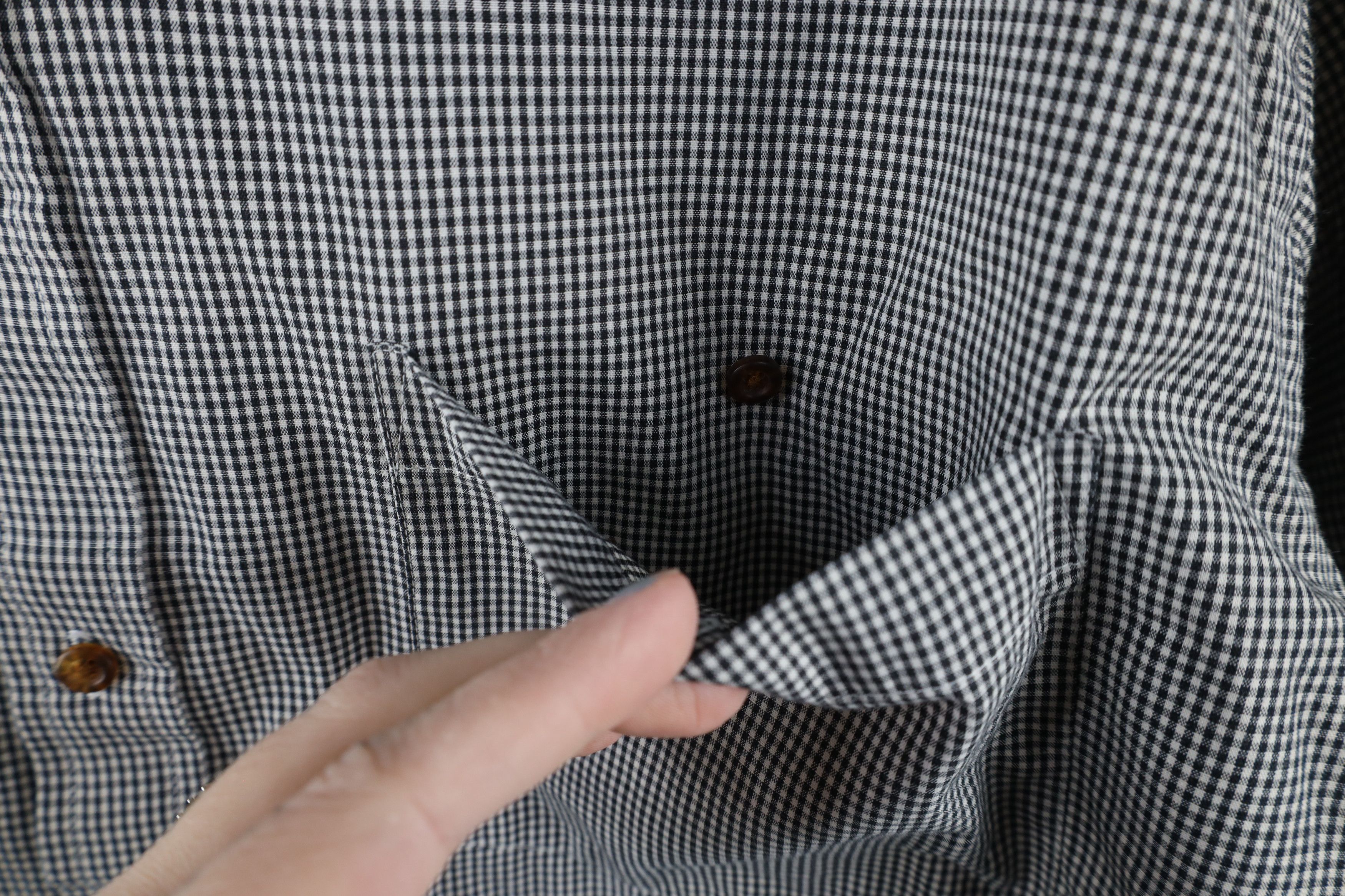 Vintage Vintage 90s OshKosh B'Gosh Tailoring Button Down Shirt Plaid Size US M / EU 48-50 / 2 - 5 Thumbnail