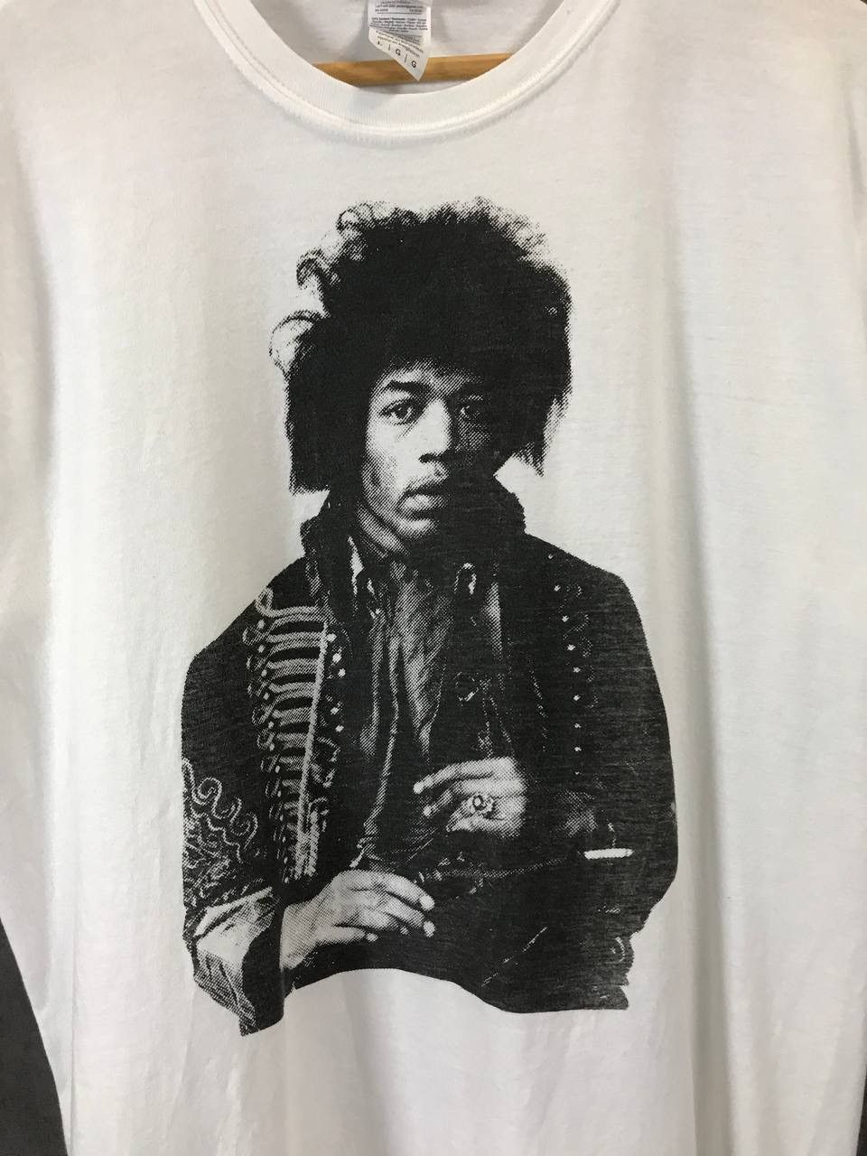 Band Tees Jimi Hendrix rock band tee Size US L / EU 52-54 / 3 - 3 Thumbnail