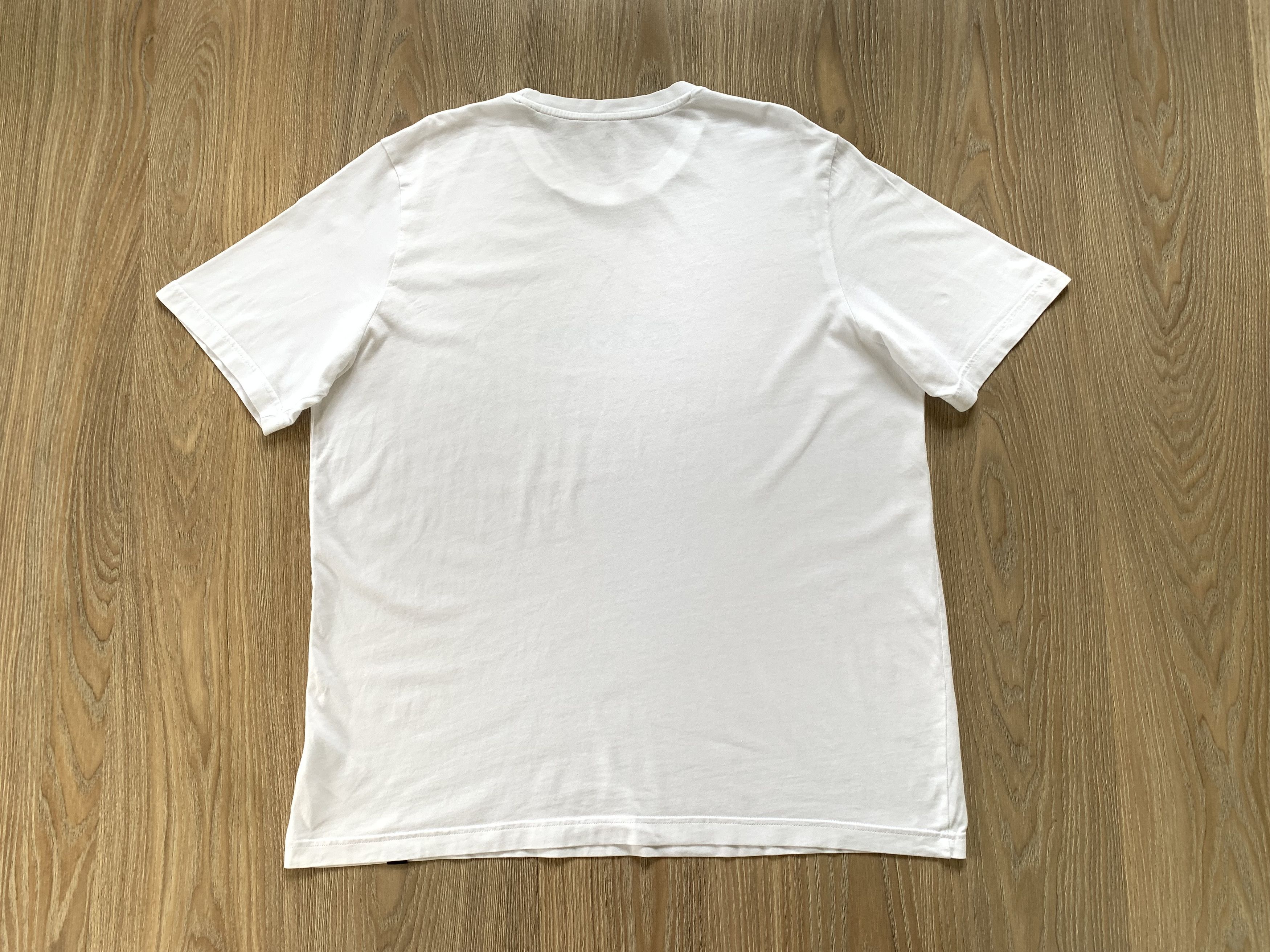 Adidas Adidas White Cotton Printed Tee 2023 Size US XL / EU 56 / 4 - 3 Thumbnail