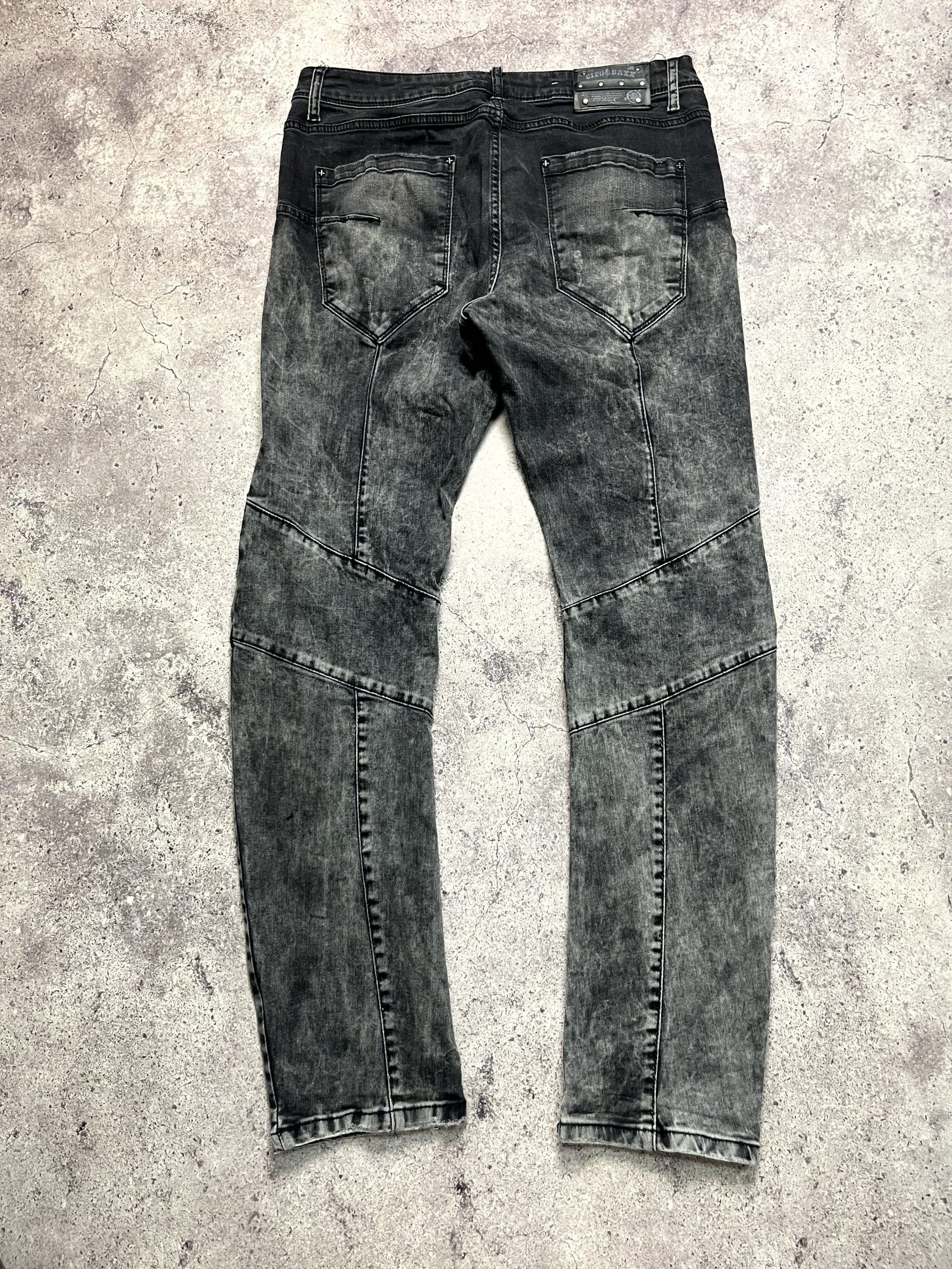Other Cipo & Baxx Mens Washed Denim Slim Fit Gray Jeans Size 32 Size US 32 / EU 48 - 10 Thumbnail