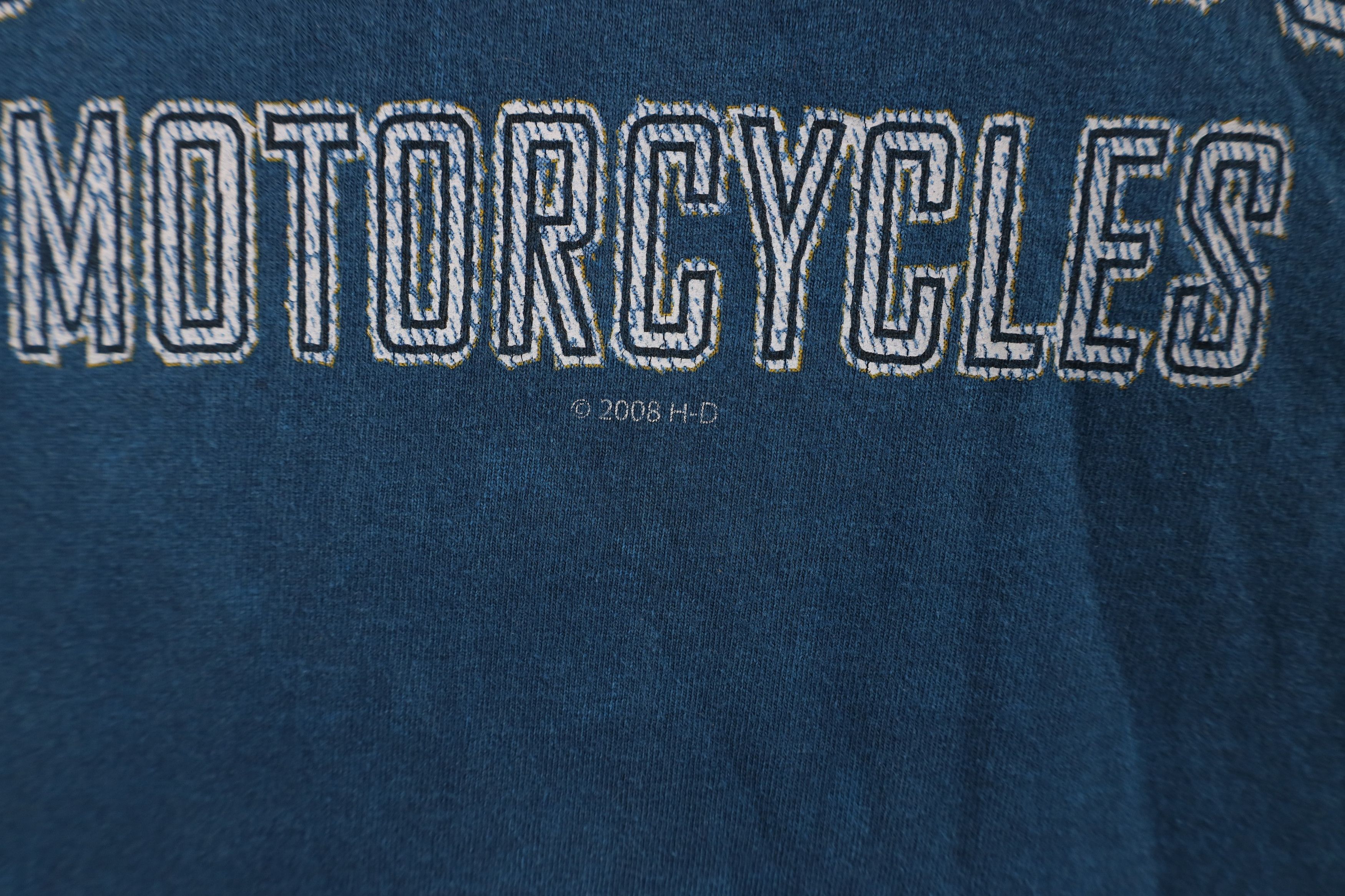 Harley Davidson × Vintage Vintage Y2K 2008 Harley Davidson Wash Sleeveless T-Shirt USA Size US XL / EU 56 / 4 - 5 Thumbnail