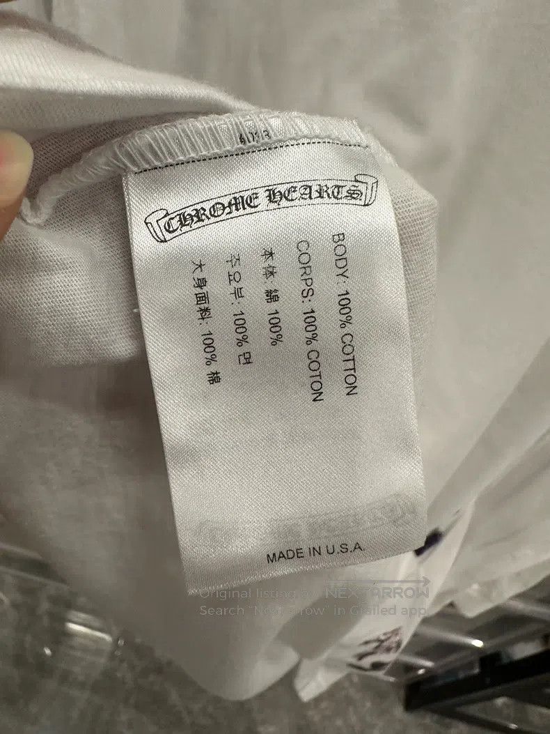 Chrome Hearts CHROME HEARTS Size XXL Foti family white long sleeves Size US XXL / EU 58 / 5 - 5 Thumbnail