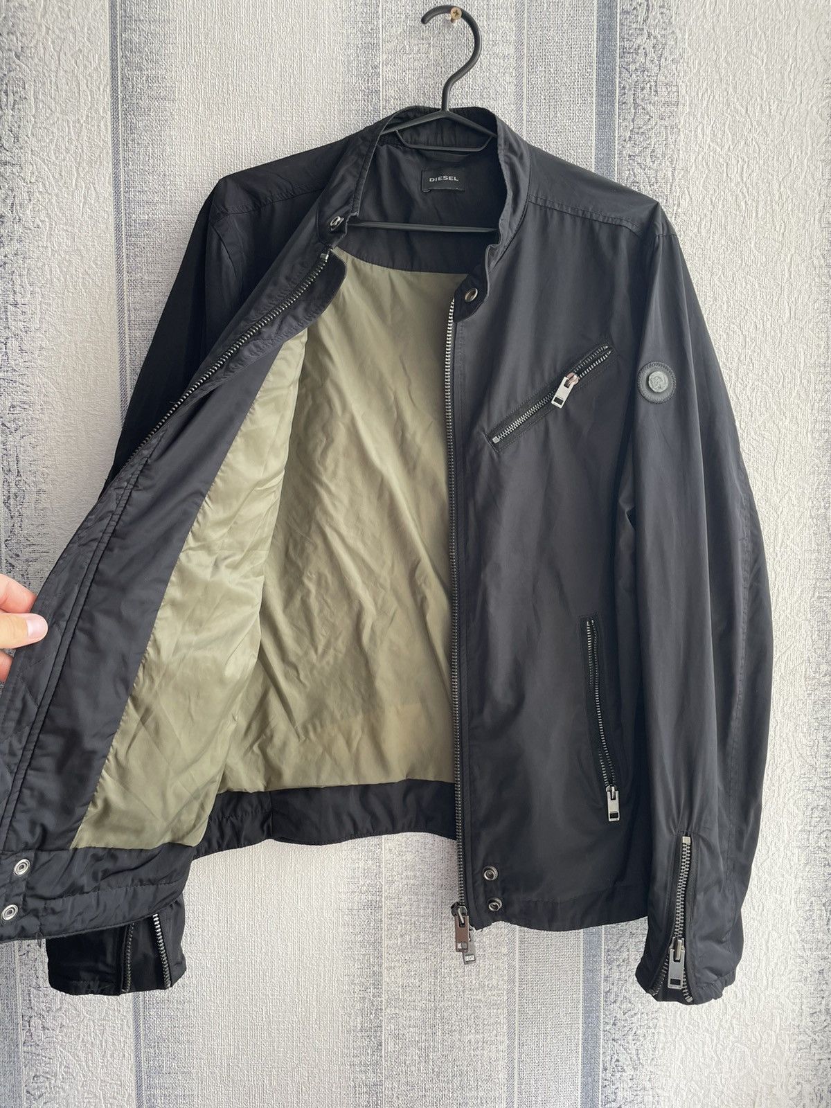 Diesel Vintage Diesel Y2K Bomber Jacket size M Size US M / EU 48-50 / 2 - 7 Thumbnail