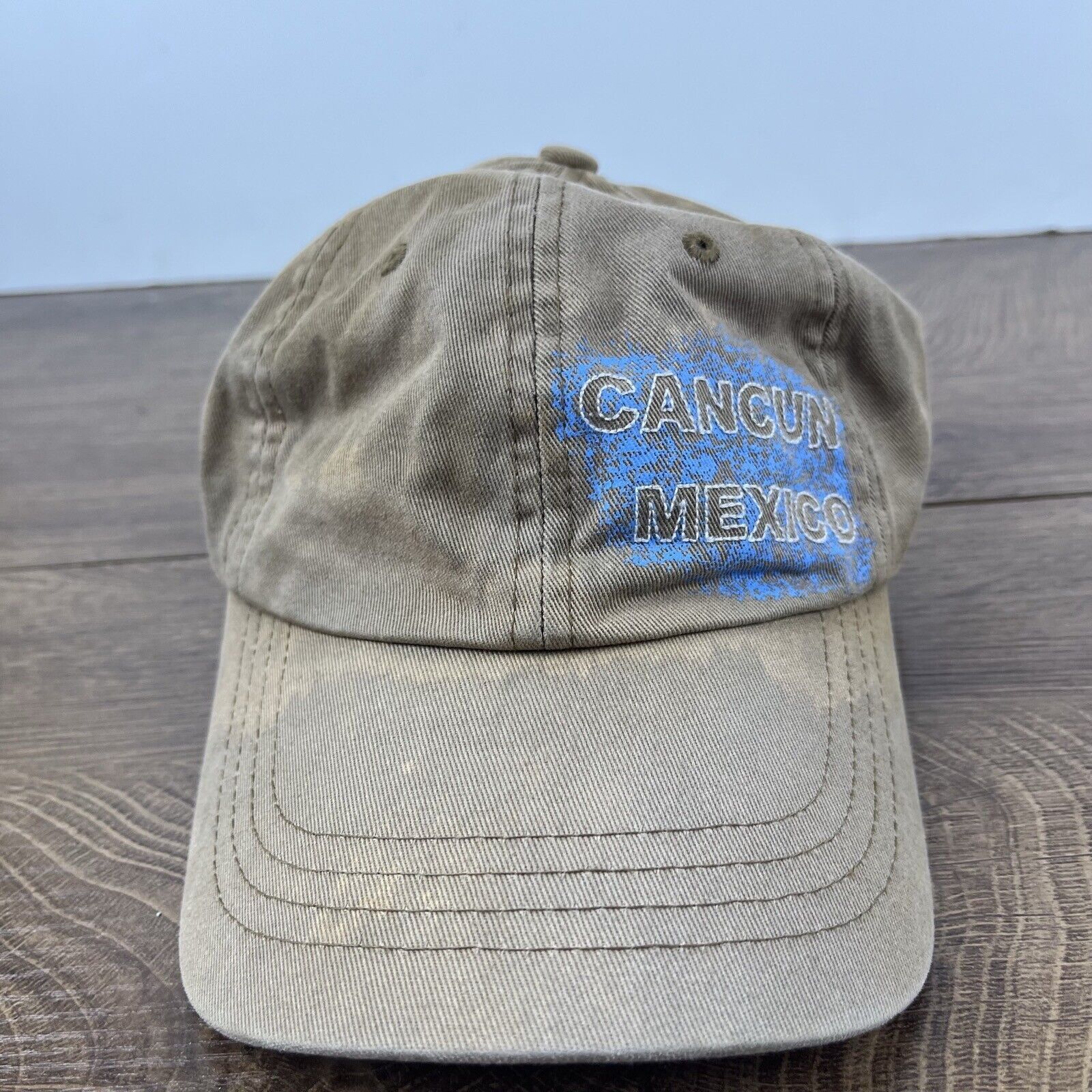 Other Cancun Mexico Hat Cancun Cap Hat Brown Cap Adjustable Brown Size ONE SIZE - 2 Thumbnail