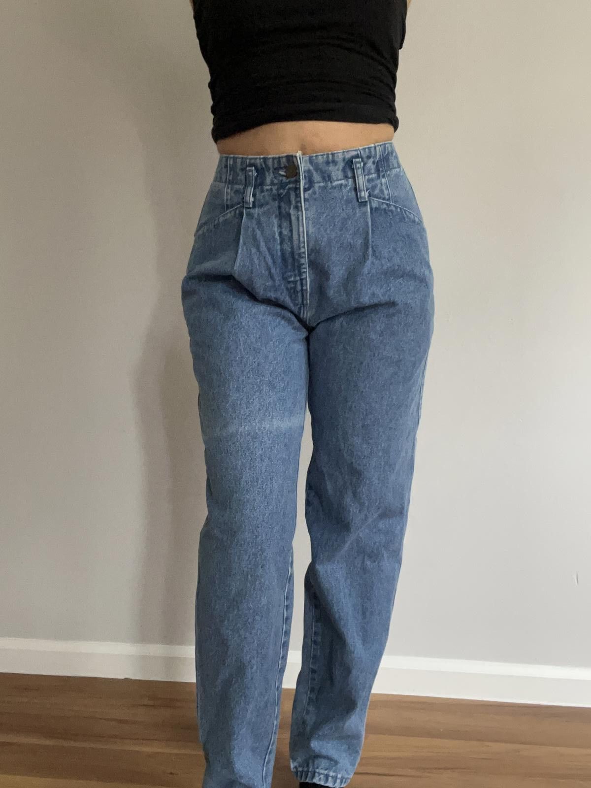 Northern Reflections Women’s 80’s style mom jeans high waisted Size 28" / US 6 / IT 42 - 3 Thumbnail