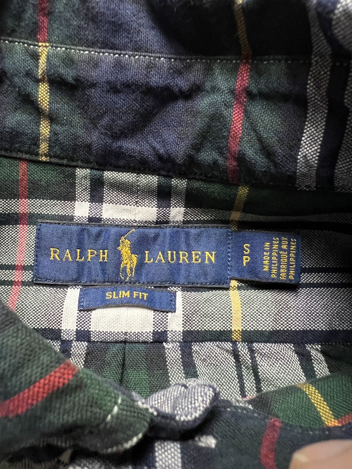 Polo Ralph Lauren Vintage Polo Ralph Lauren Button Up Plaid Shirt Y2K 90s 00s Size US S / EU 44-46 / 1 - 7 Thumbnail