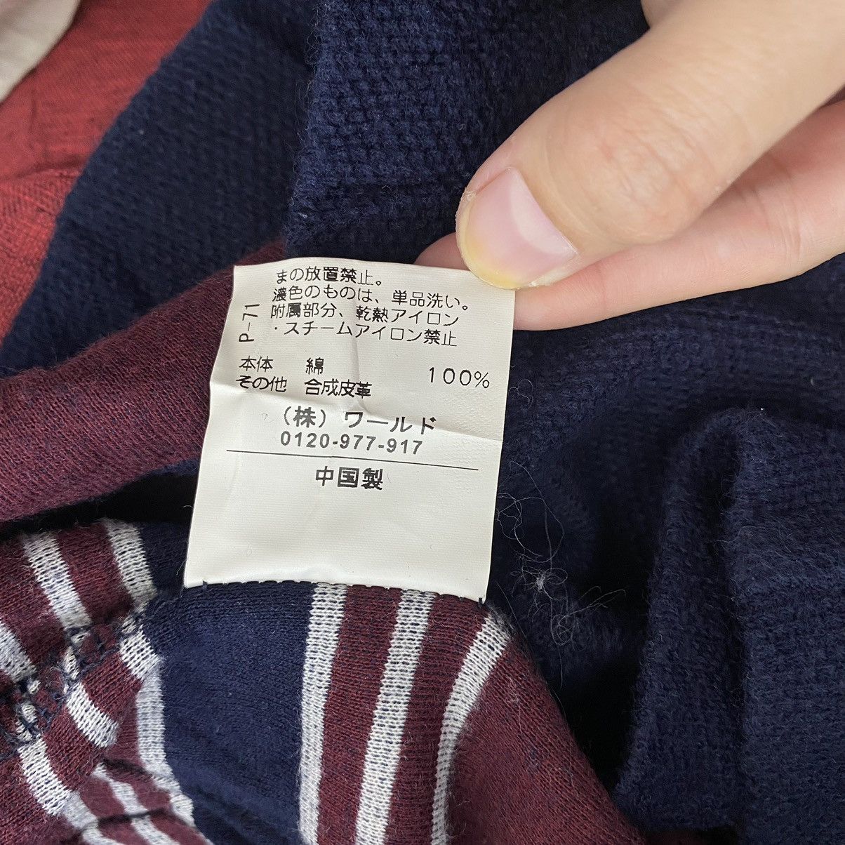Japanese Brand × Takeo Kikuchi × Vintage Vintage TK Takeo Kikuchi Japanese Brand Button Up Navy Coat Size US S / EU 44-46 / 1 - 8 Thumbnail