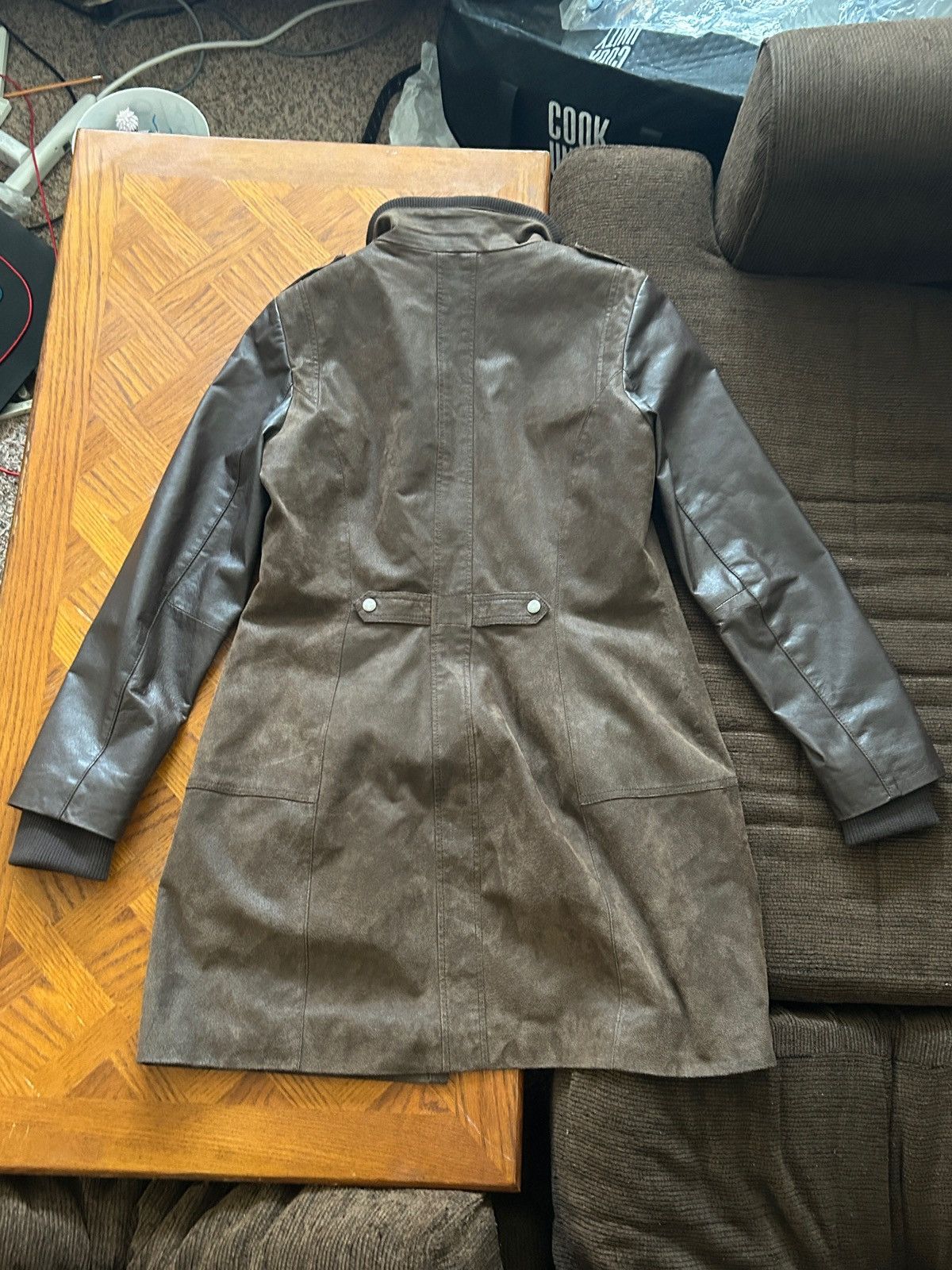 Danier Danier brown leather and suede jacket Size US L / EU 52-54 / 3 - 2 Thumbnail