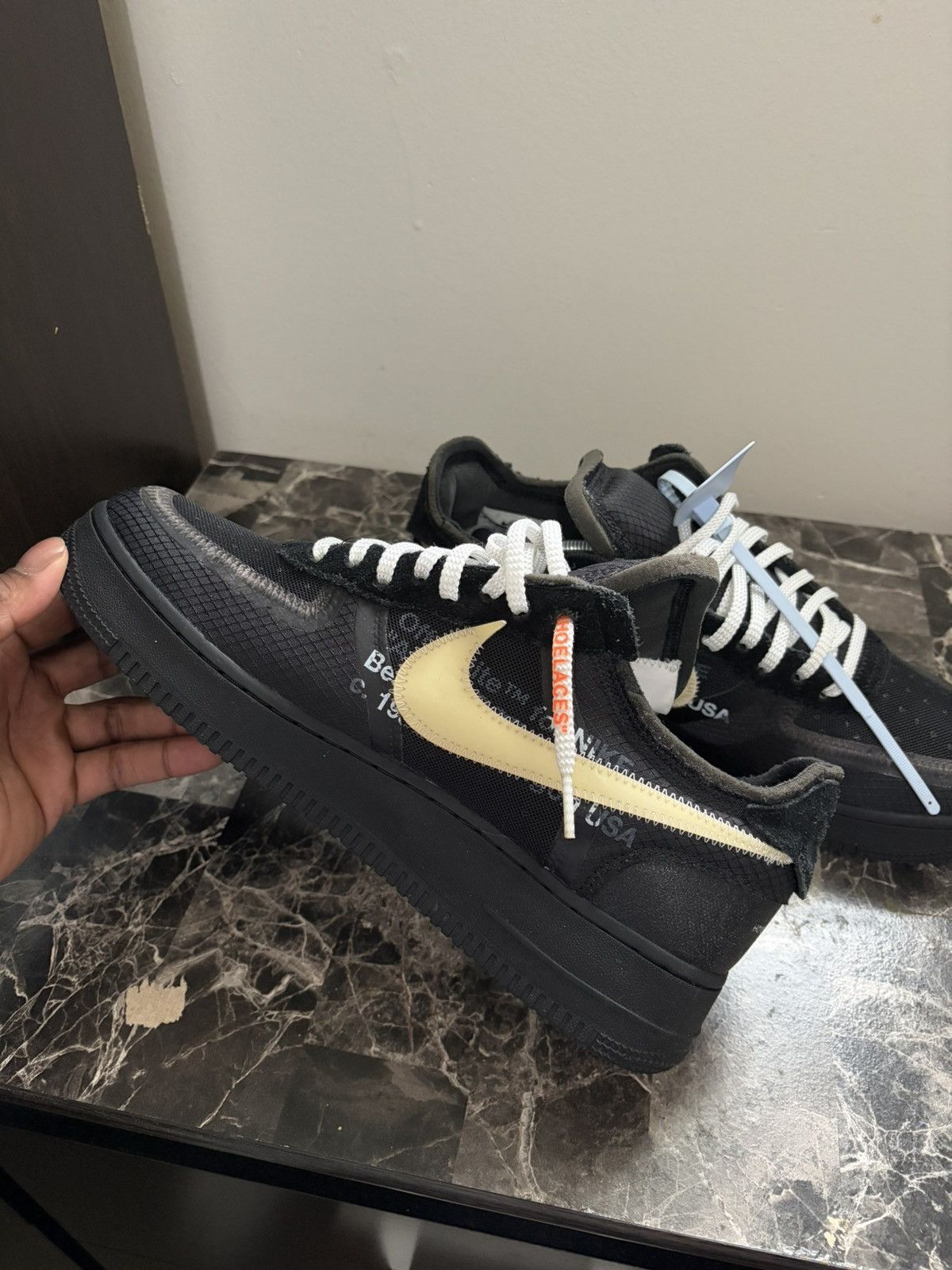 Nike × Off-White Nike air force 1 offwhite Size US 9.5 / EU 42-43 - 3 Thumbnail