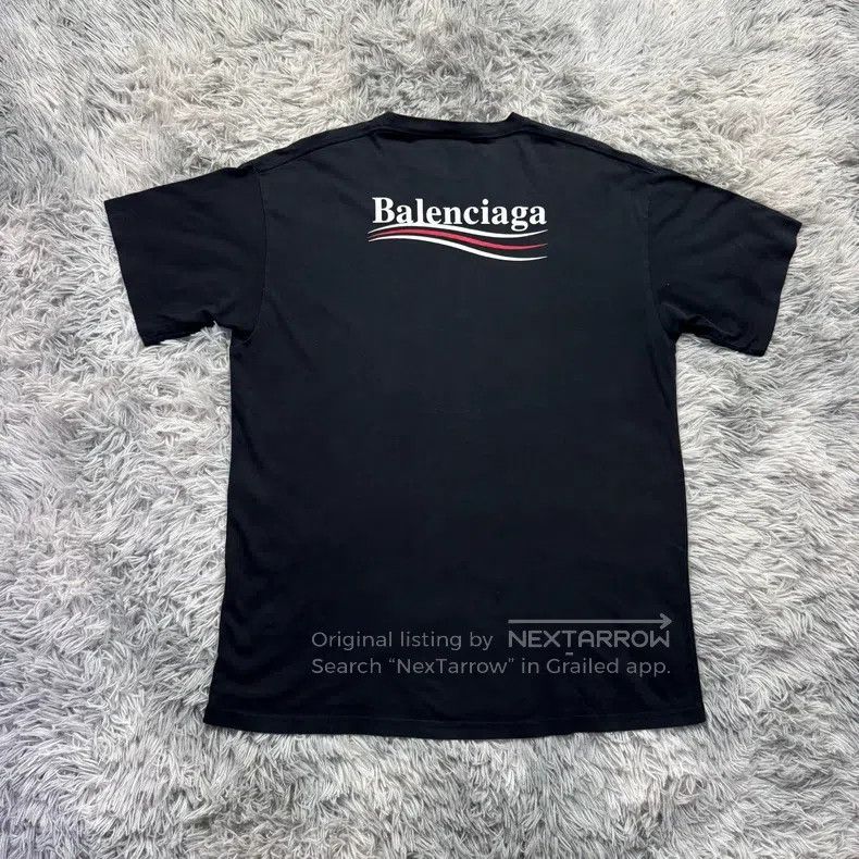 Balenciaga Balenciaga Black Coke short sleeve Size US M / EU 48-50 / 2 - 2 Thumbnail
