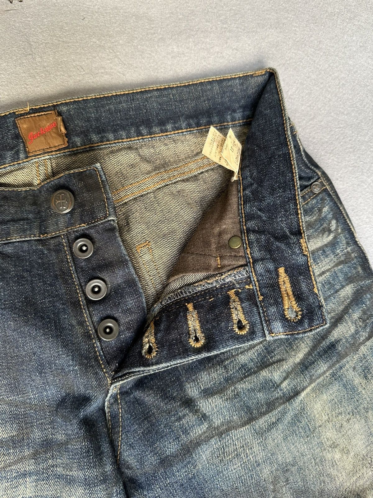 Japanese Brand FLARE Jack Rose Denim Japan Size US 30 / EU 46 - 14 Thumbnail
