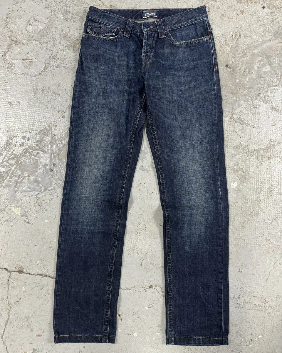 Jean Paul Gaultier 2000s Jean Paul Gaultier Washed Denim Jeans Size US 30 / EU 46 - 4 Thumbnail