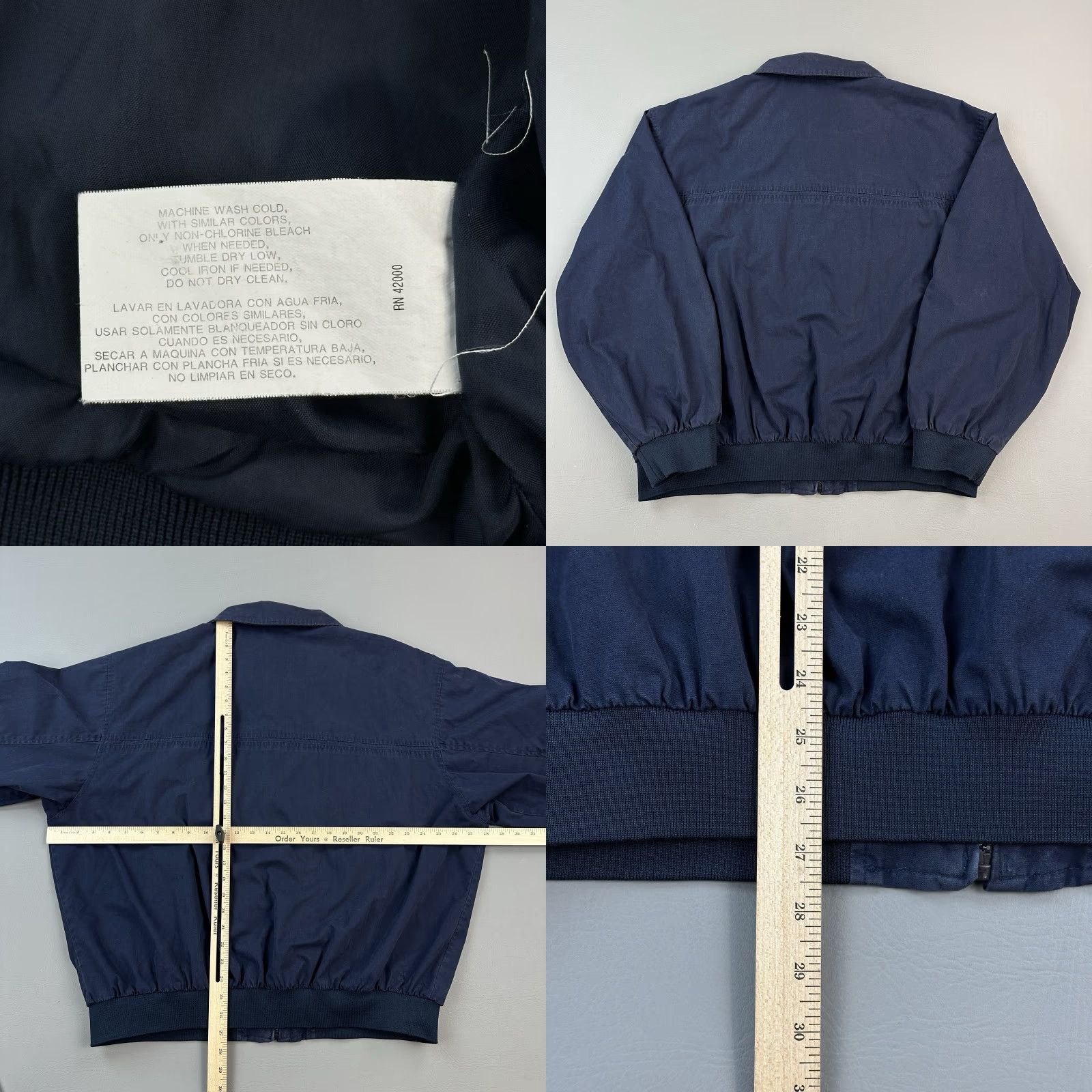 Vintage VINTAGE Northwest Territory Jacket Mens XL Blue Full Zip Bomber Casual Size US XL / EU 56 / 4 - 8 Thumbnail