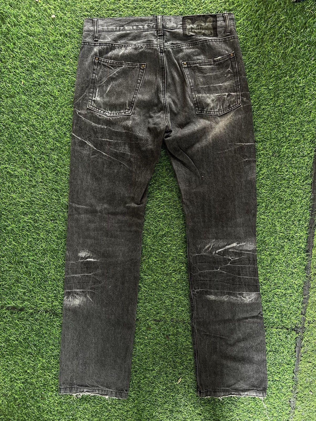 LOWBOX Vintage LOWBOX acid dyed flared denim Size US 34 / EU 50 - 3 Thumbnail