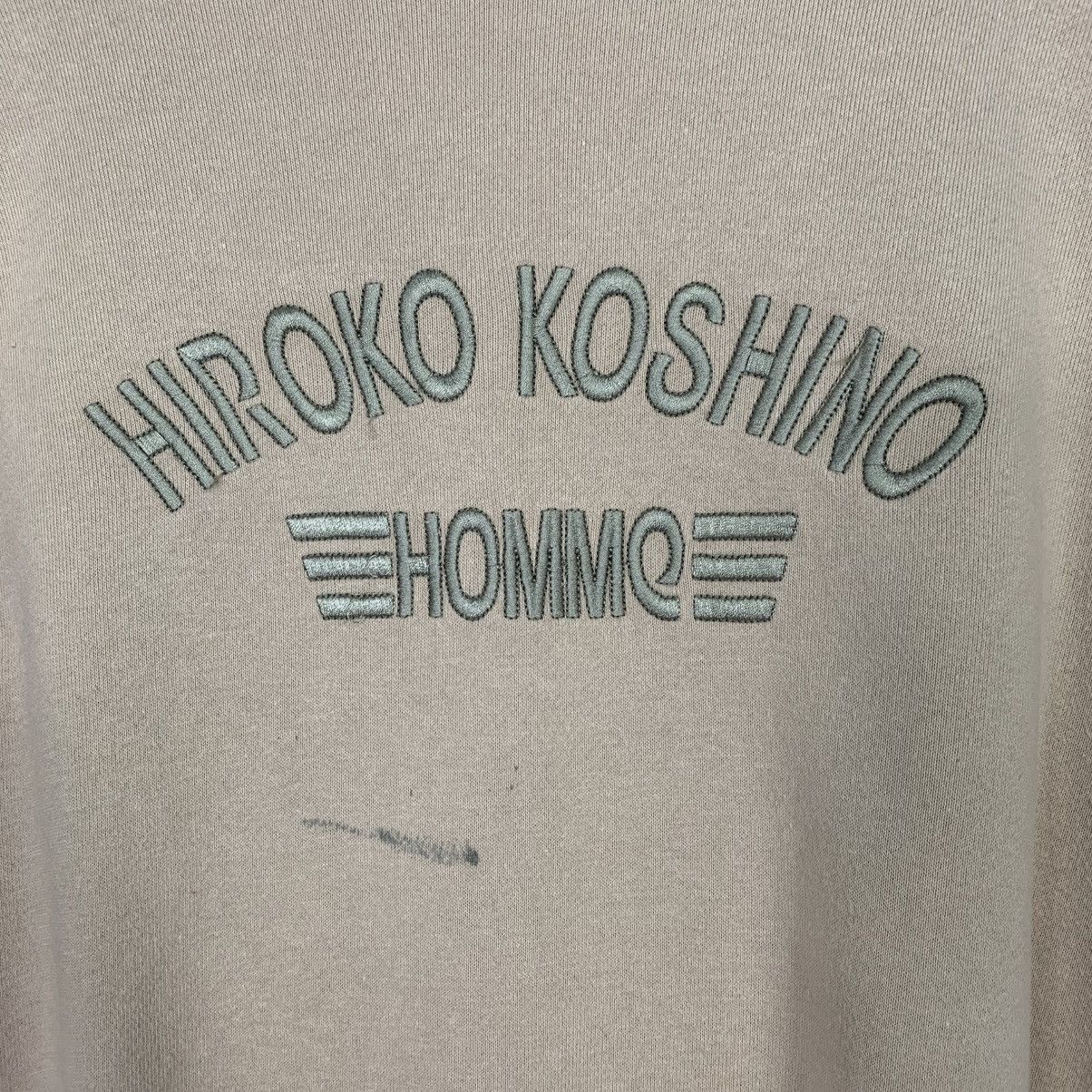 Hiroko Koshino Homme Hiroko Koshino Homme Spellout Crewneck Sweatshirt Size US M / EU 48-50 / 2 - 11 Thumbnail
