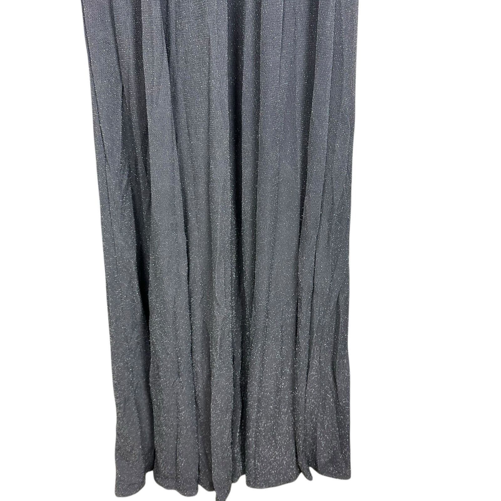 Show Me Your MuMu NWT Show Me Your Mumu Renee Maxi Ruffle Dress Smoke Small Size S / US 4 / IT 40 - 7 Thumbnail