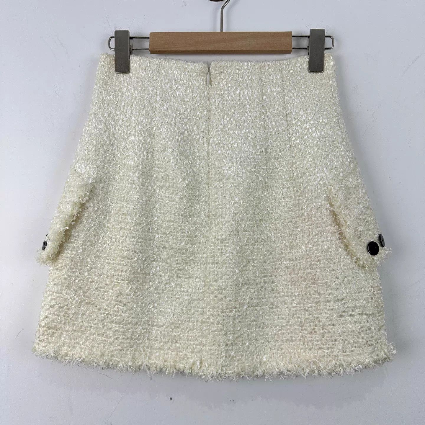 Alexander Wang Alexanderwang women's Runway Tweed Mini Skirt 0 (99 New) Size 25" / US 0 / IT 36 - 2 Thumbnail