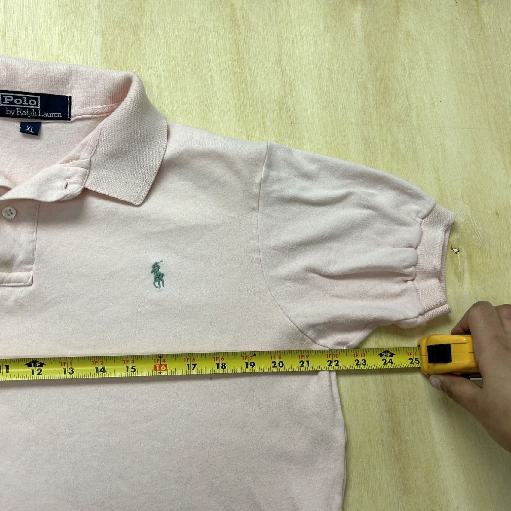Polo Ralph Lauren Polo Shirt Mens XL Pink Puff Sleeve Embroidered Logo Polo by Ralph Lauren Shirt Size US XL / EU 56 / 4 - 7 Thumbnail
