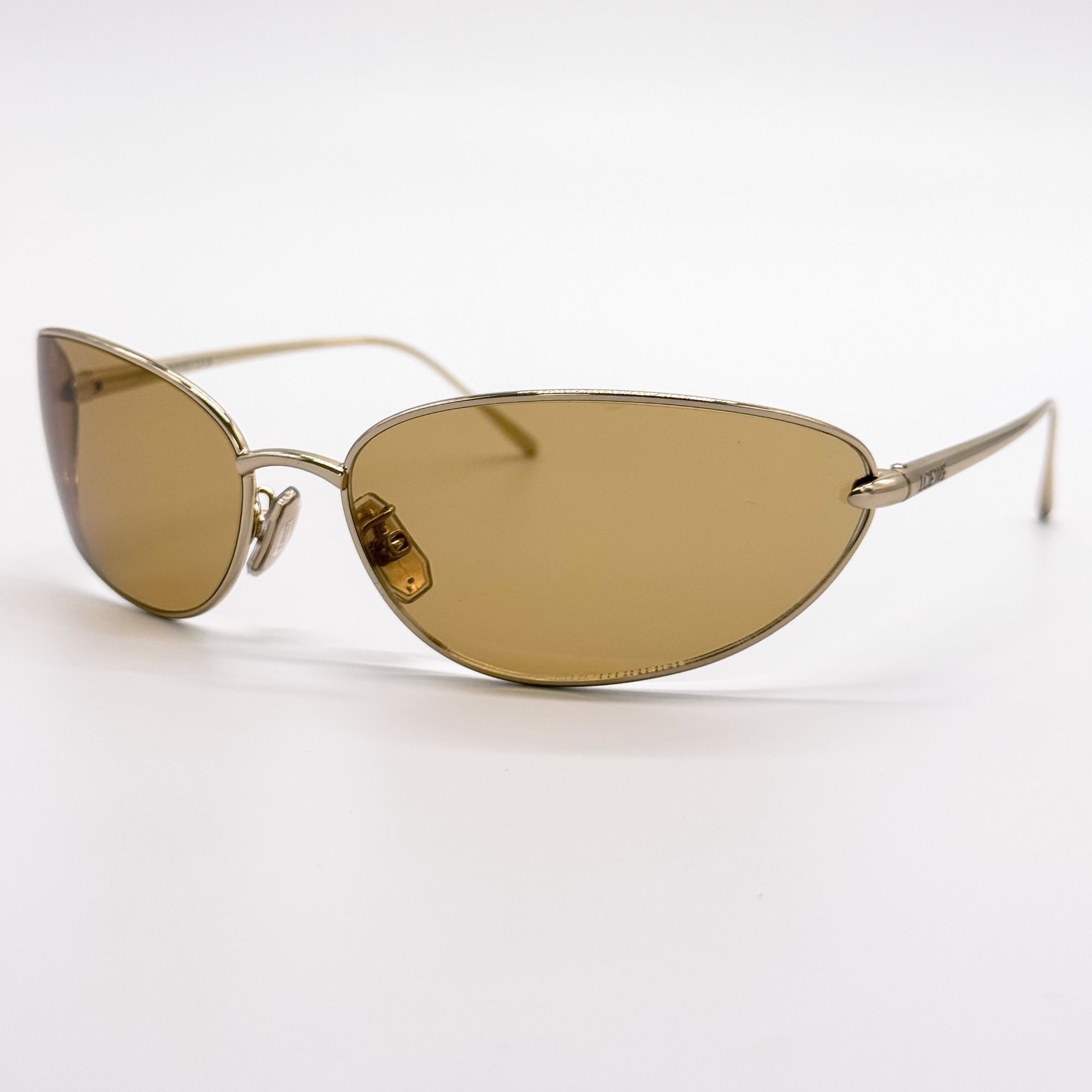 Loewe NEW LOEWE SUNGLASSES LW40164U 32E GOLD UNISEX EYEWEAR LOEWE Size ONE SIZE - 2 Thumbnail