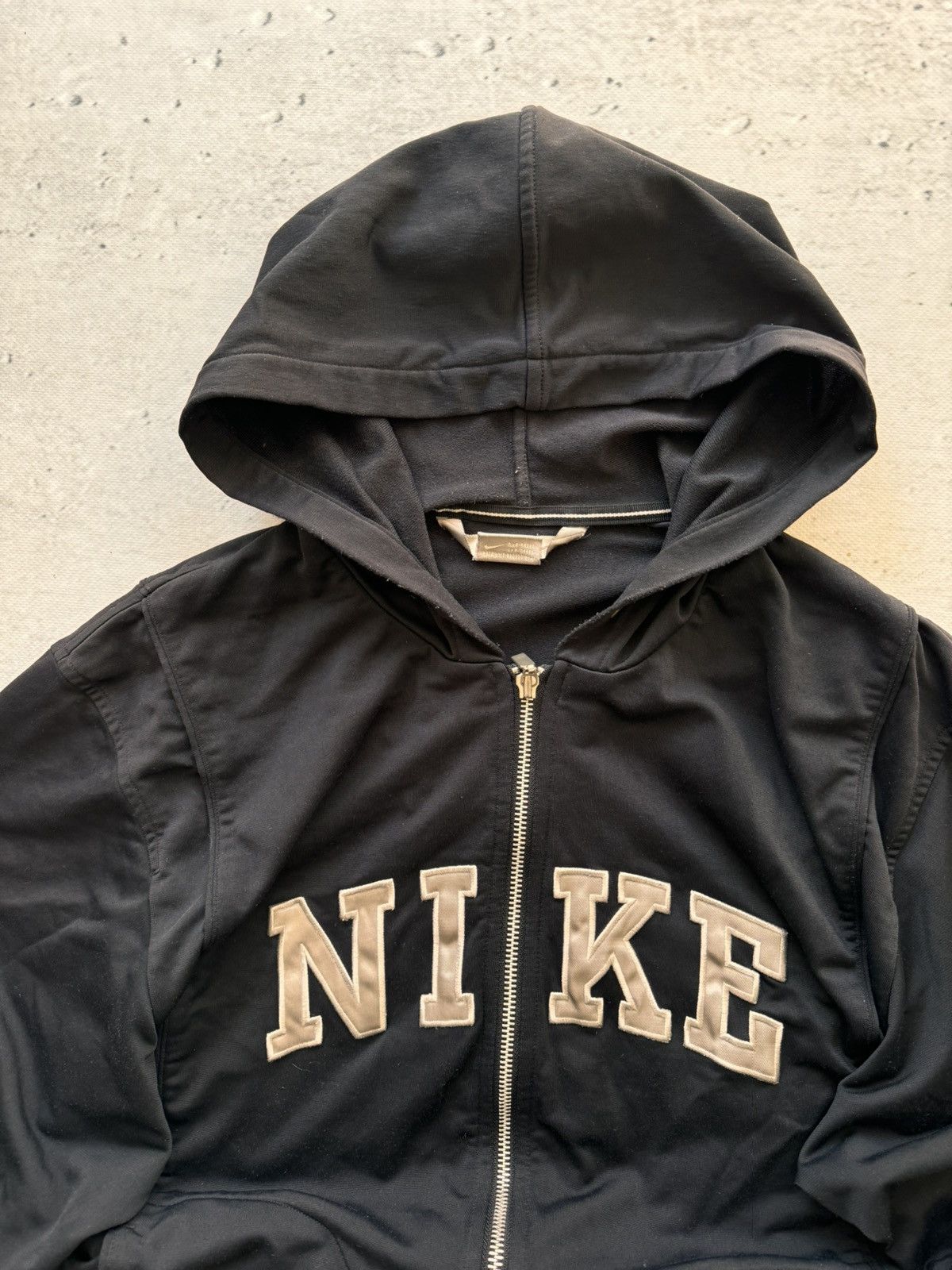 Nike × Vintage NIKE VINTAGE CENTER LOGO OVERSIZE BOXY ZIP HOODIE Size US M / EU 48-50 / 2 - 3 Thumbnail
