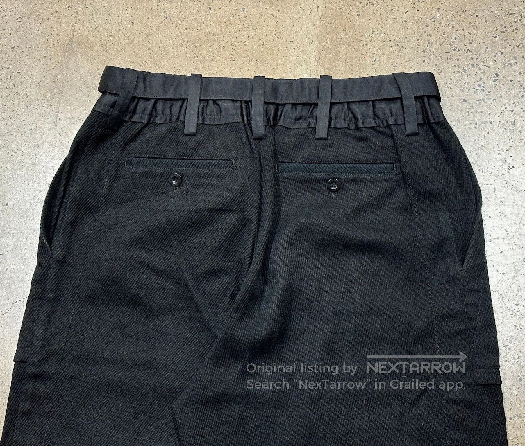 Sacai Sacai Cotton Oxford Cargo Pants. Size US 26 / EU 42 - 7 Thumbnail
