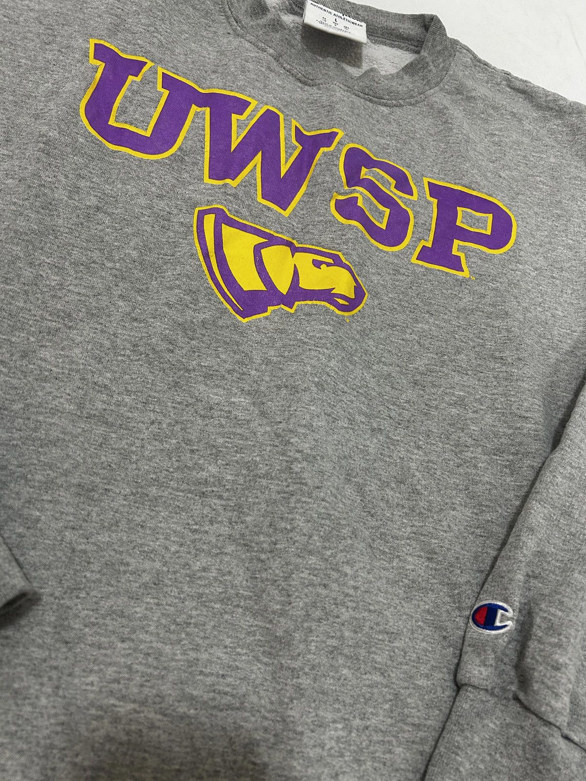 Champion Champion UWSP Grey Sweatshirt Large Size US L / EU 52-54 / 3 - 3 Thumbnail