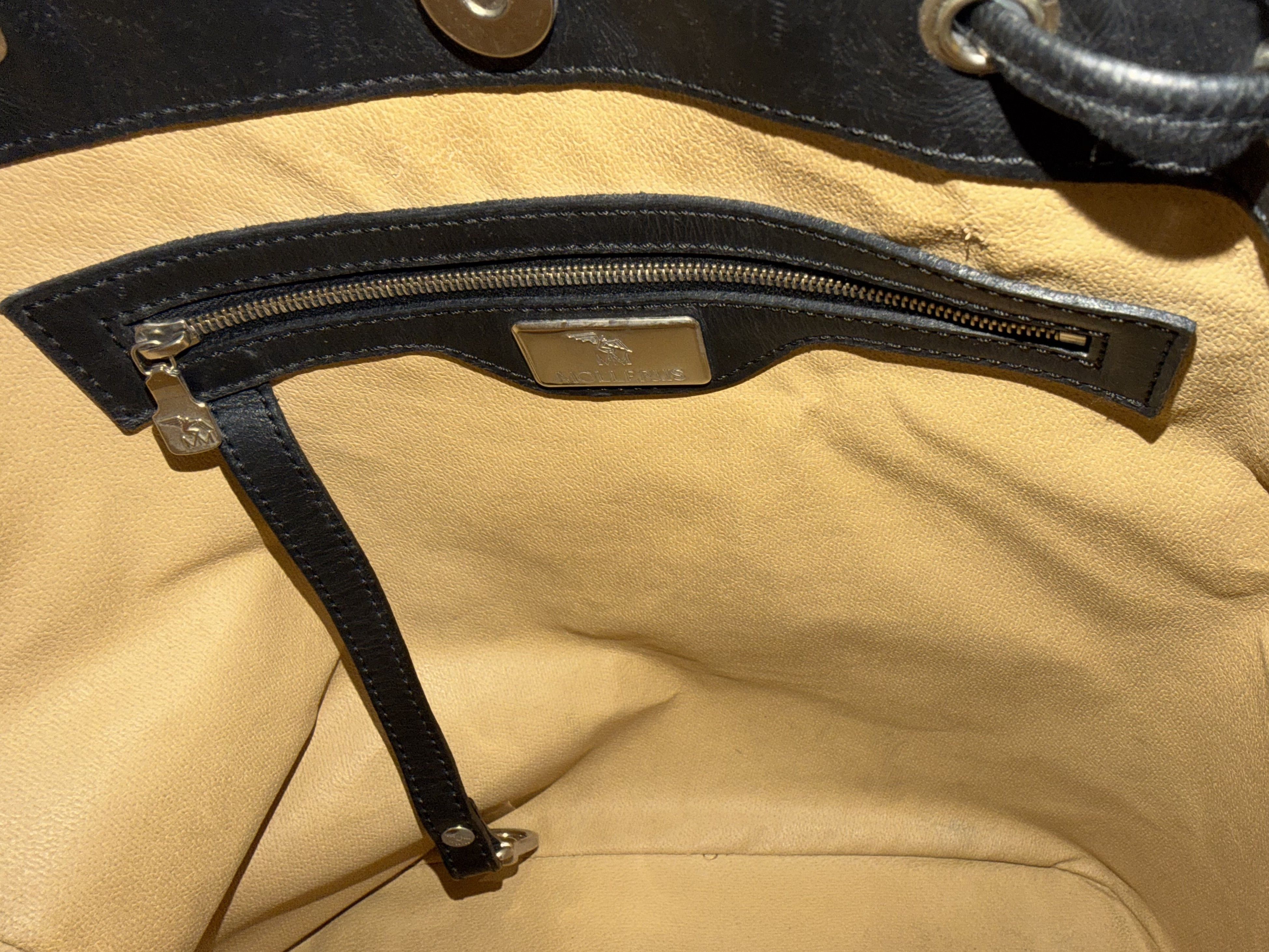 Maison Mollerus MAISON MOLLERUS Vinerus Sion Bucket Bag Canvas Luxury Brand Size ONE SIZE - 20 Thumbnail