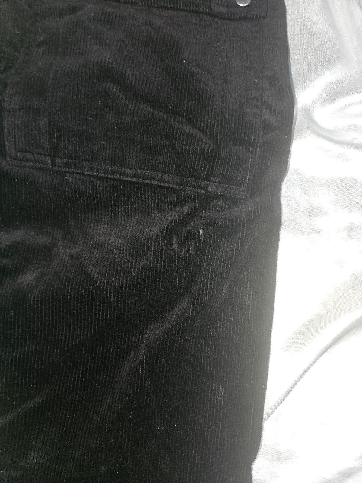 Rick Owens Drkshdw Rick Owens Drkshdw Corduroy Bela Drop Crotch Pants Size US 30 / EU 46 - 11 Thumbnail