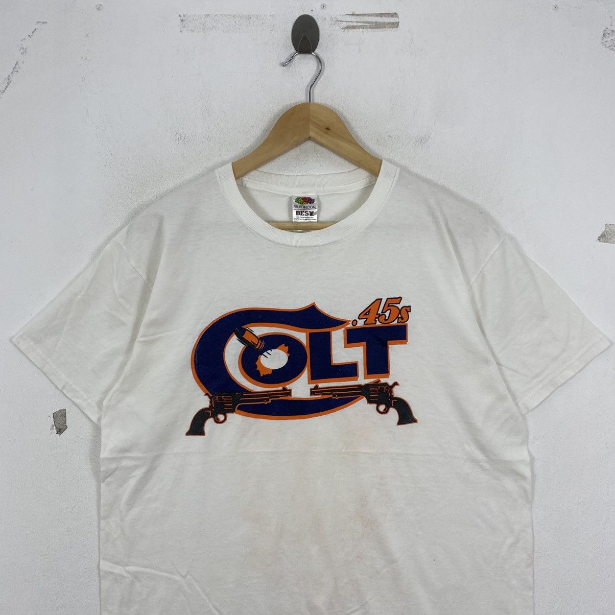 Vintage Vintage Houston Colt .45s MLB Shirt Large Fruit of the Loom Size US L / EU 52-54 / 3 - 3 Thumbnail