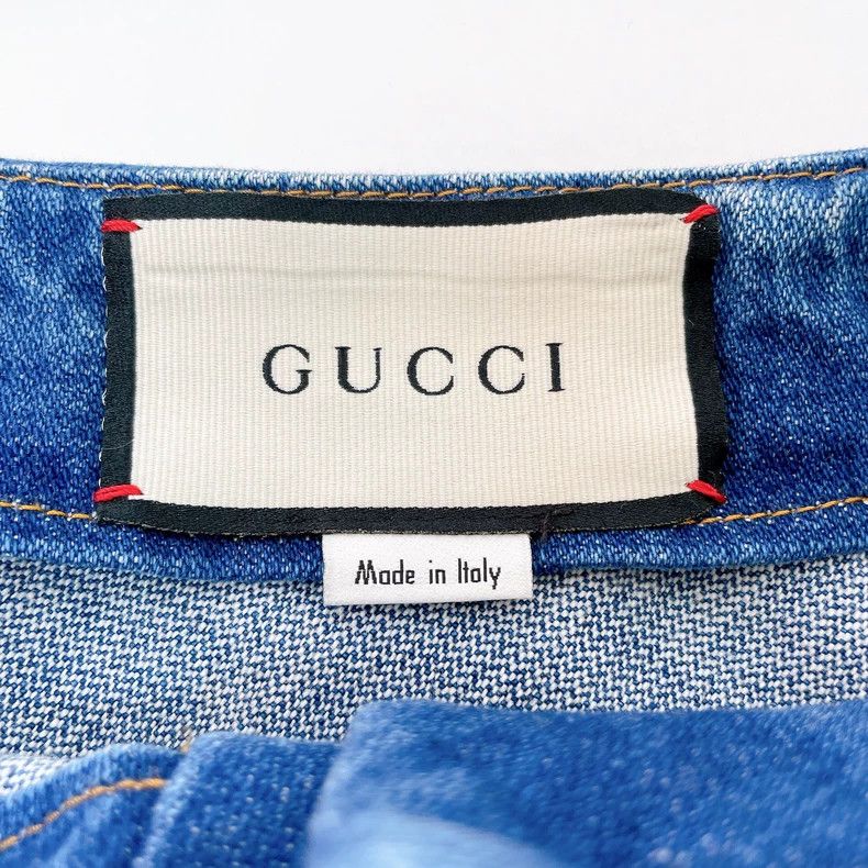 Gucci Gucci Denim skirt 2504-Nextarrow Size 42" / US 20 - 4 Thumbnail