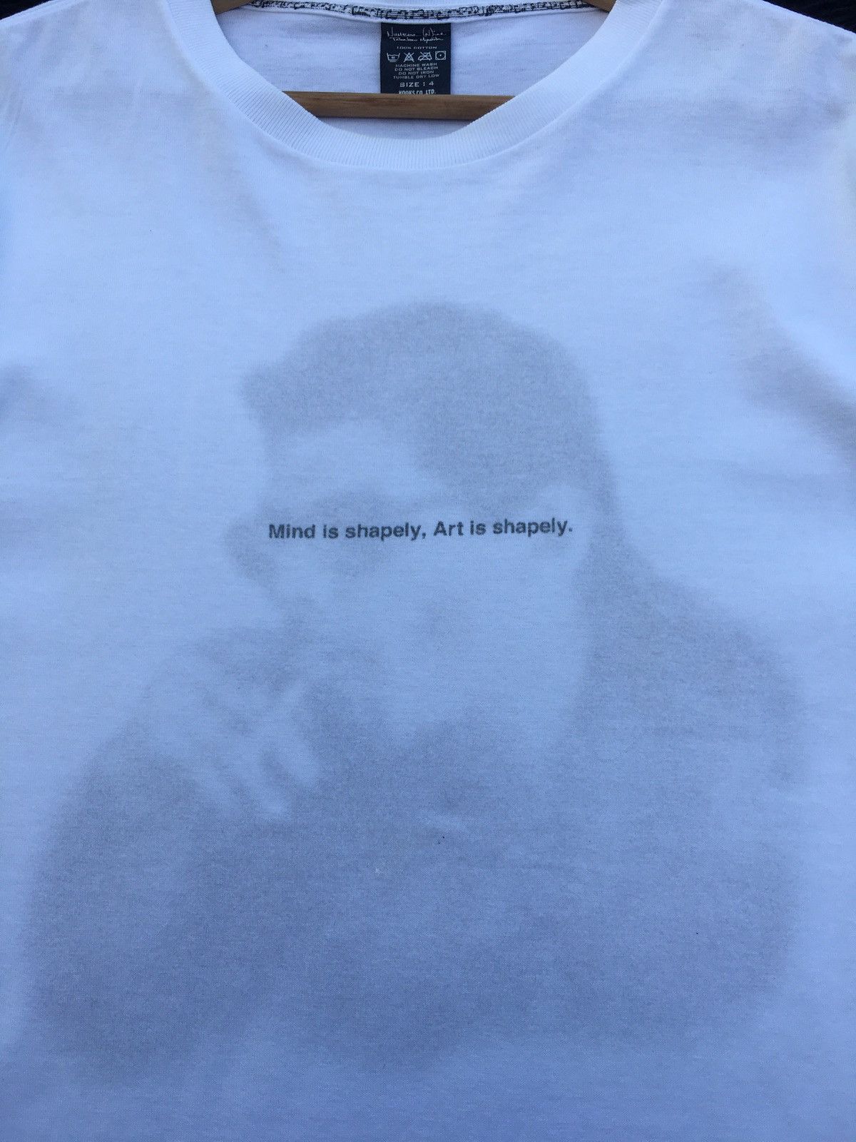 Number (N)ine Rare Number Nine Allen Ginsberg Poetics and Photo Tee Size US L / EU 52-54 / 3 - 16 Thumbnail