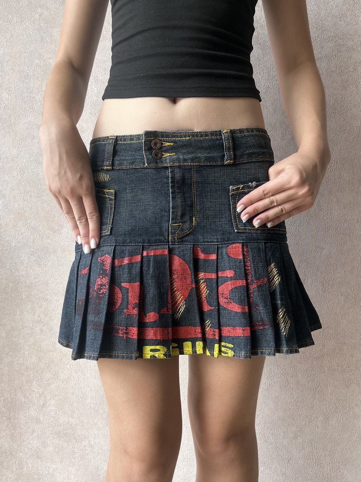 スカート 00s archives VON DUTCH Gimick Skirt スカート 00s archives VON DUTCH Gimick Skirt スカート 00s
