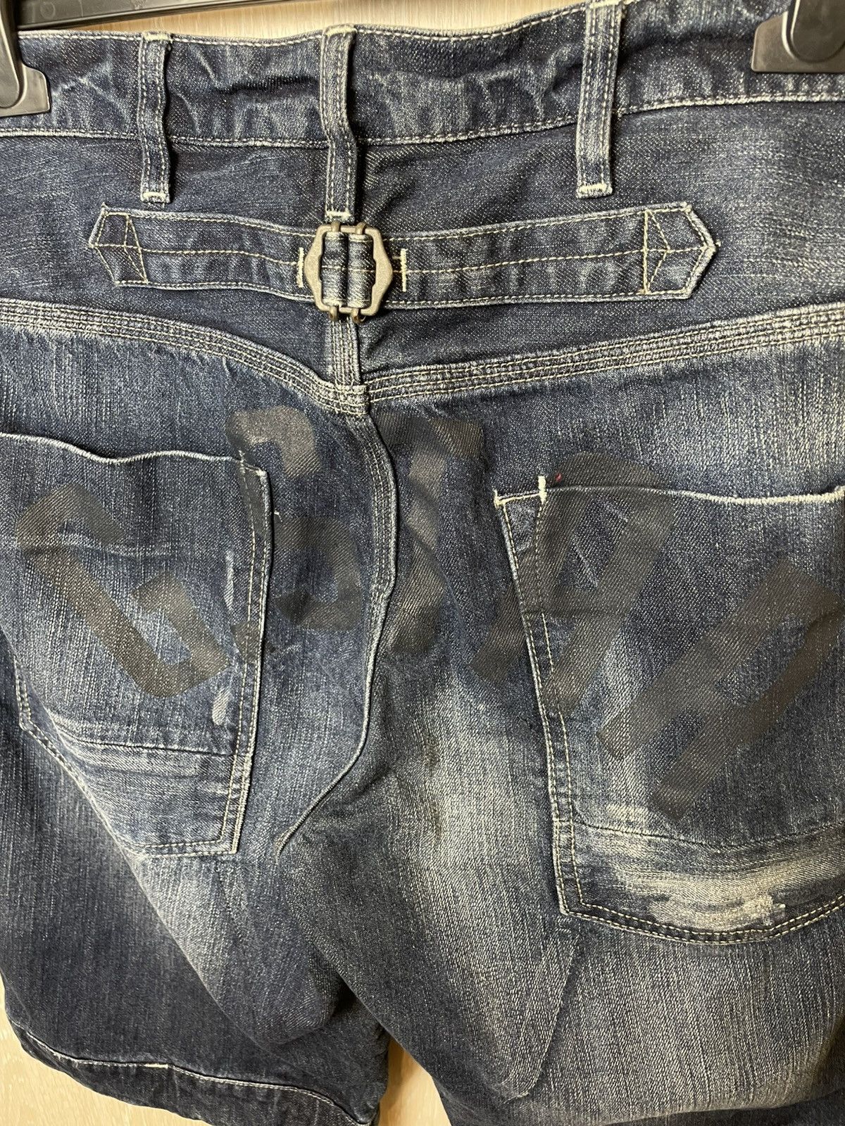 G-Star × Vintage Vintage G Star Raw Denim Shorts Size US 32 / EU 48 - 3 Thumbnail