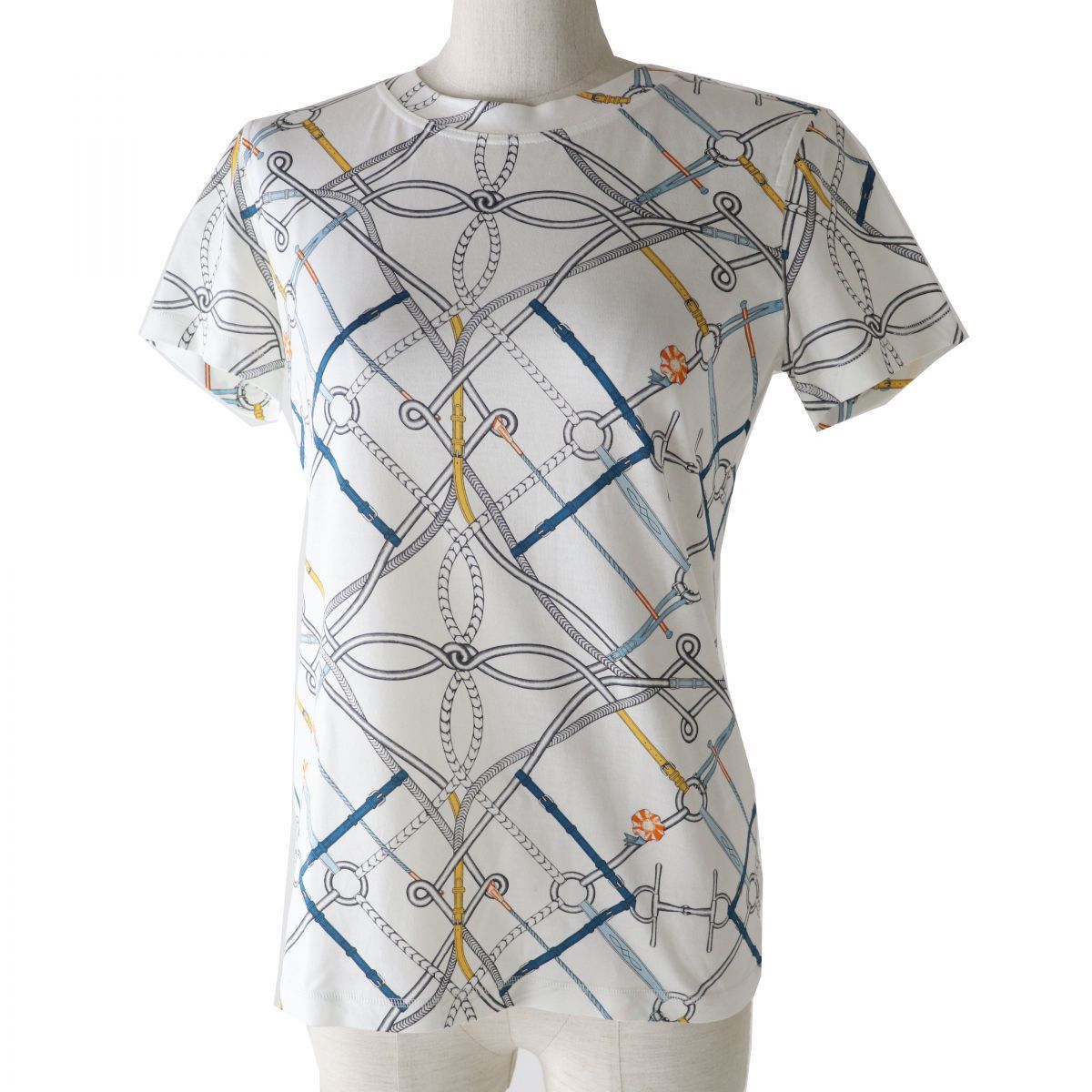 Hermes Hermes Hermes PARCOURS SANS FAUTE 100% Cotton T-shirt