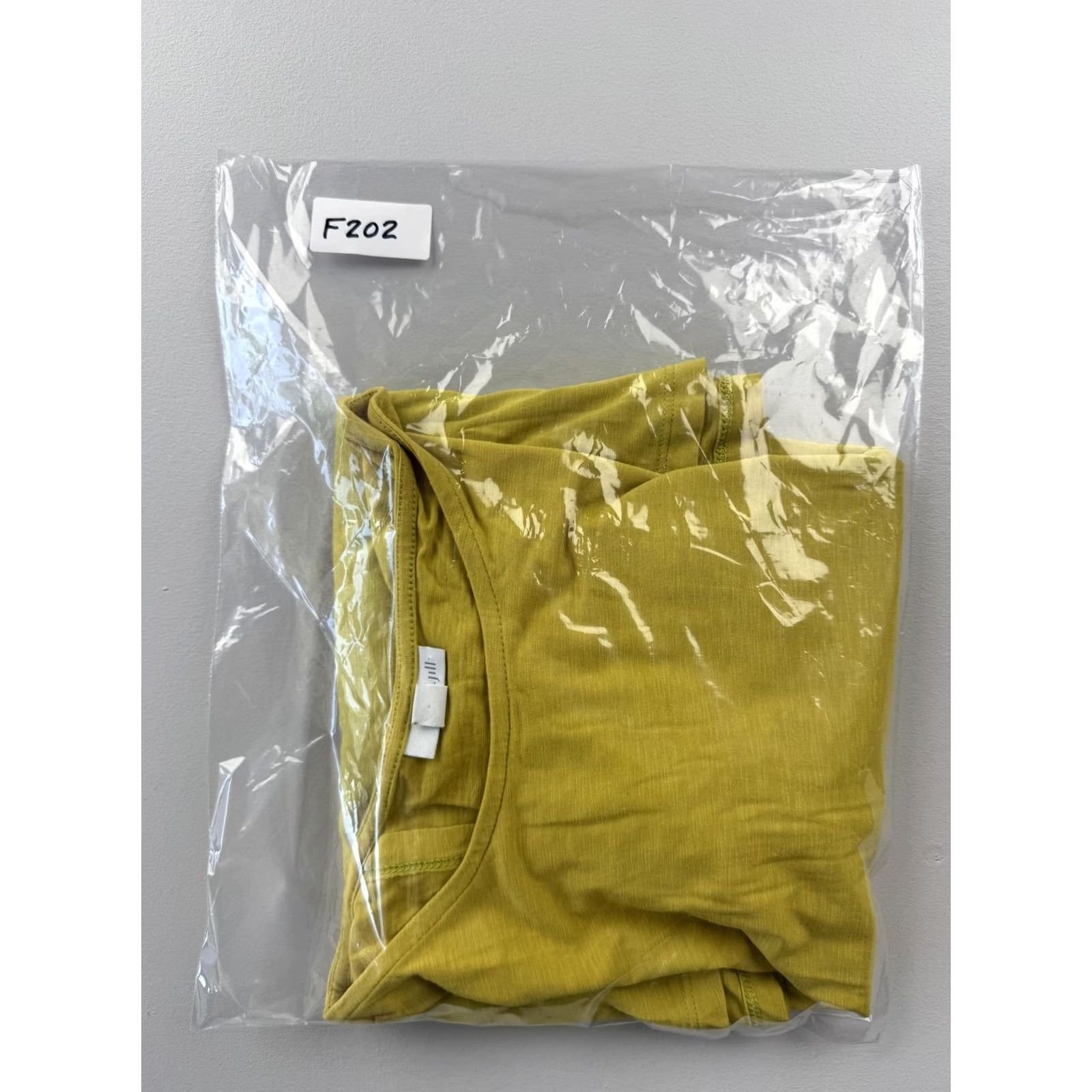 J. Jill J. Jill Shirt Womens 1X Yellow Scoop Neck Long Sleeve Lightweight Tunic Top Size XL / US 12-14 / IT 48-50 - 8 Thumbnail