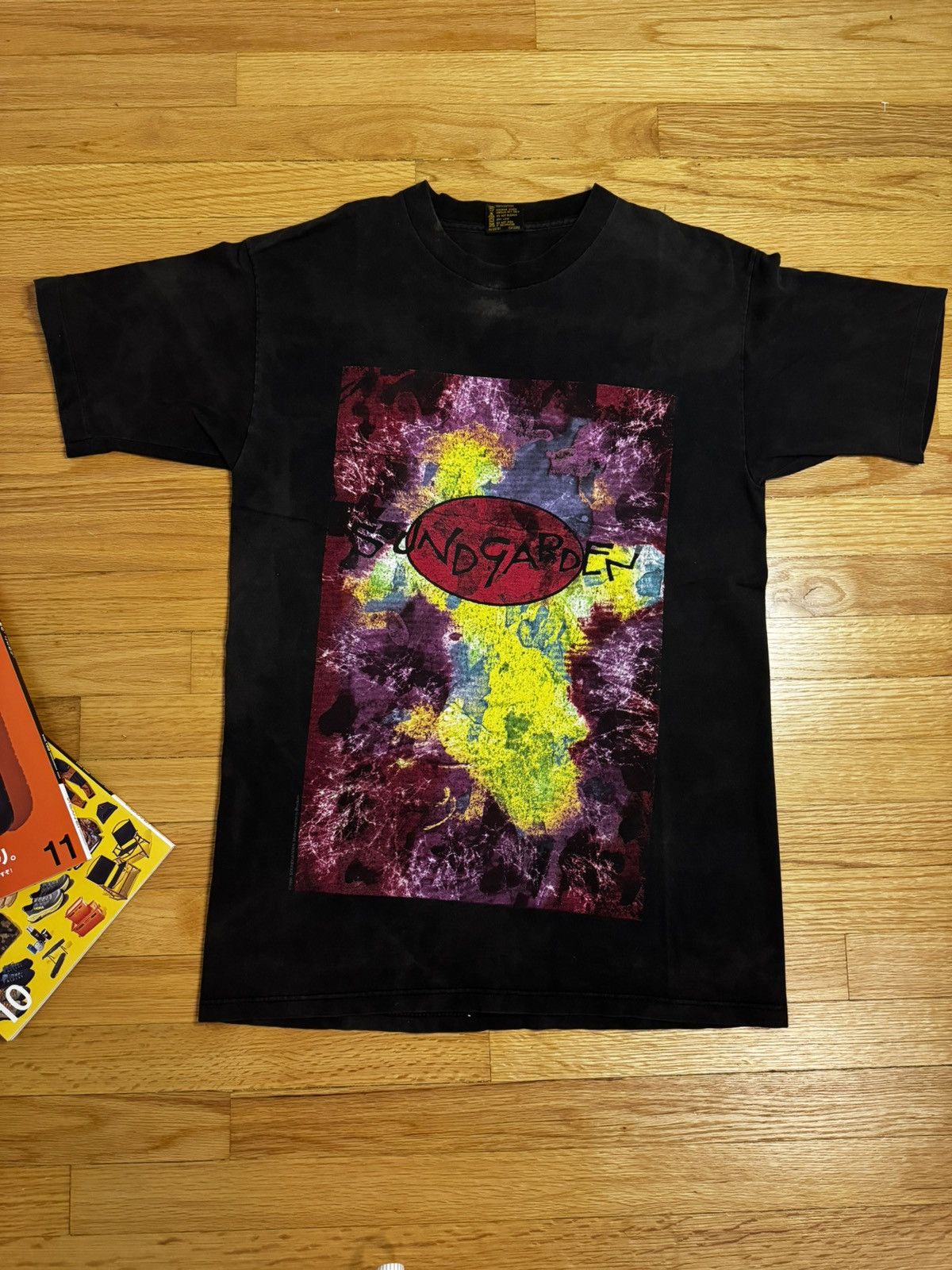 image of Band Tees x Brockum Vintage 1994 Soundgarden Superunknown Shirt in Black, Men's (Size Large)