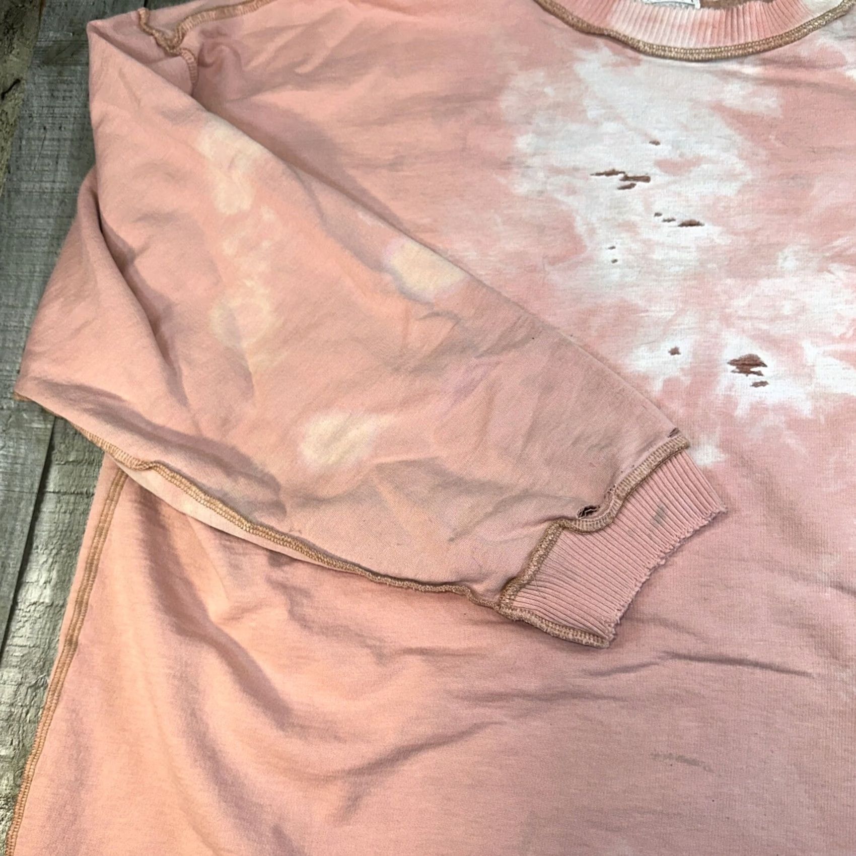 Vintage VINTAGE Moda International Sweater Women Pullover 80s 90s Pink Distressed Size L Womens Size L / US 10 / IT 46 - 5 Thumbnail