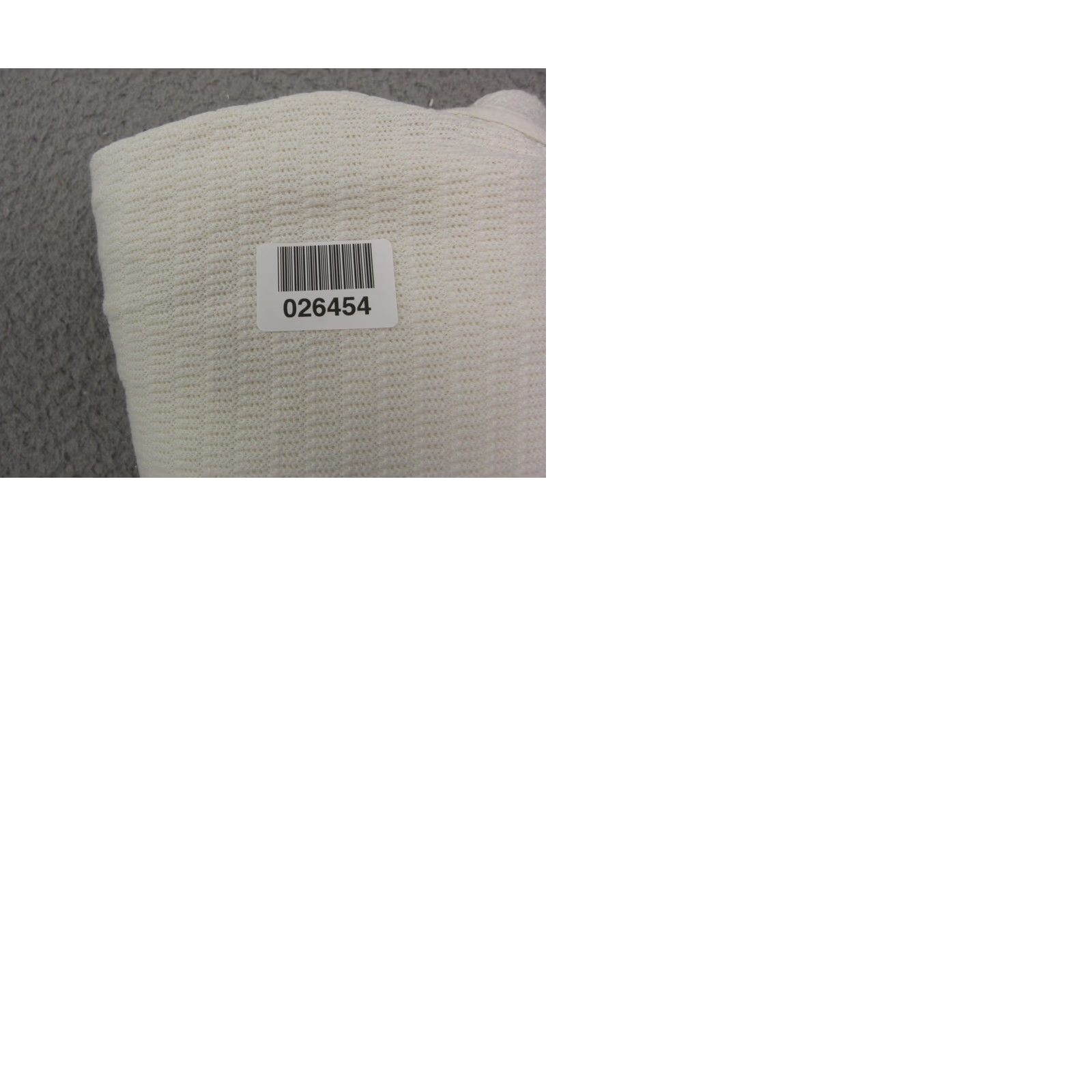 Hanes Vintage Hanes Pants 2XL White Thermal Waffle Knit Sweatpants Mens 80s Winter Base Layer Cotton Polyester Regular Fit Size US 39 - 10 Thumbnail