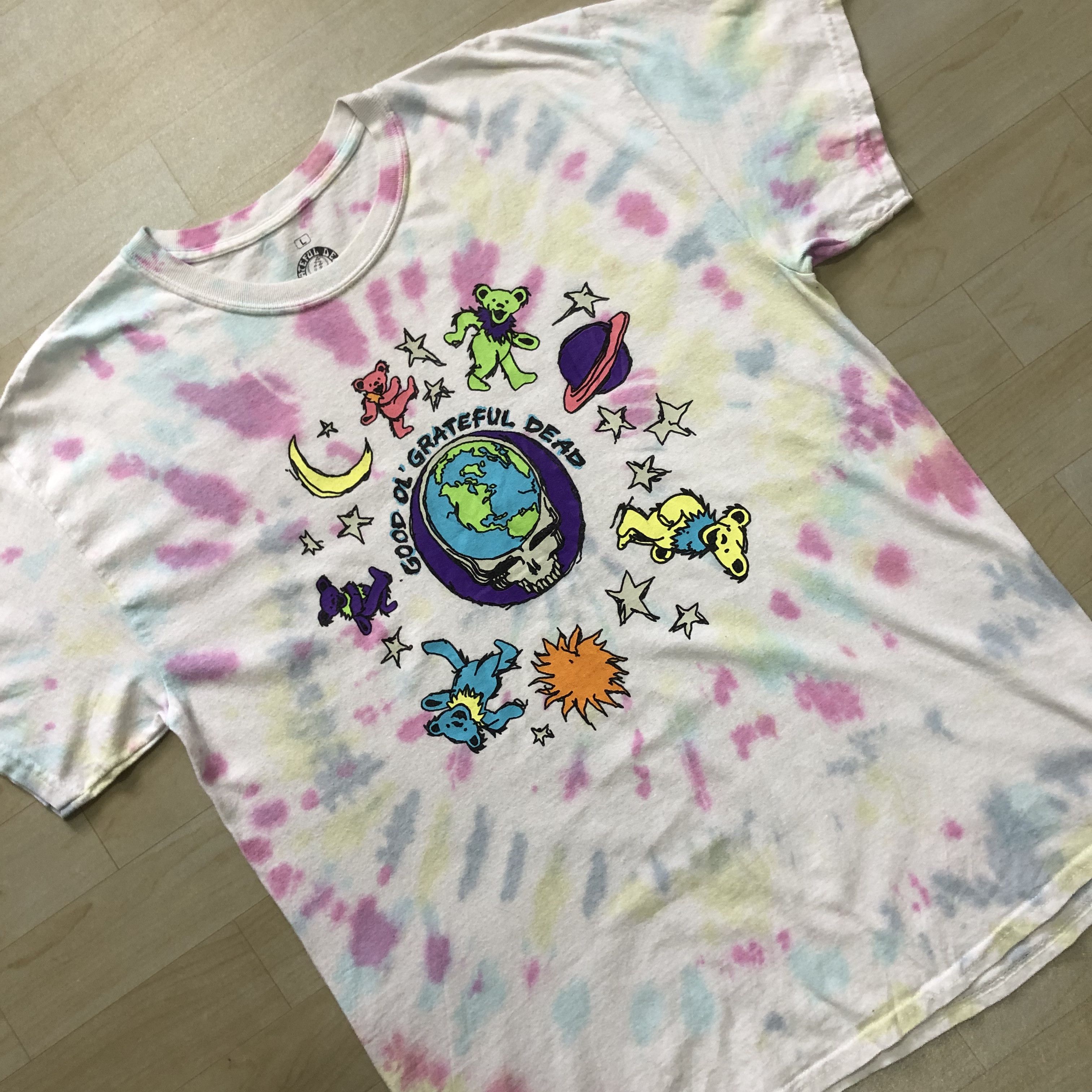 Grateful Dead Grateful Dead Tie Dye Tee Size US L / EU 52-54 / 3 - 3 Thumbnail