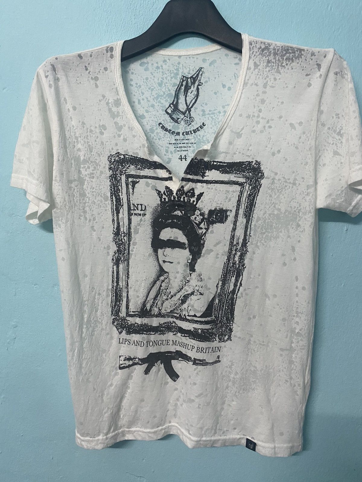 PUNK DESIGN MESH SEX PISTOL GOD SAVE THE QUEEN