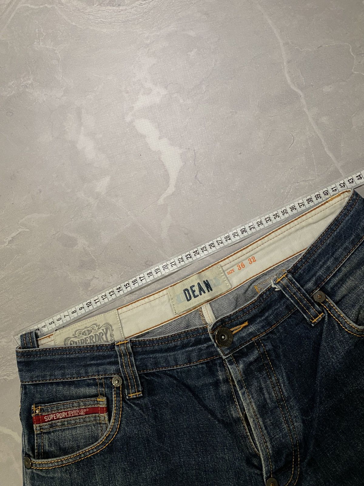 Vintage CRAZY Avan Number Nine Style Straight Jean-Y2K drip darkwear Size US 32 / EU 48 - 5 Thumbnail