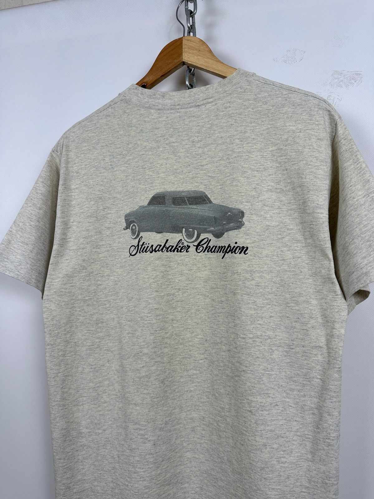 Stussy 90s Vintage Stussy Stusabaker Champion Made In USA T-Shirt Size US M / EU 48-50 / 2 - 4 Thumbnail