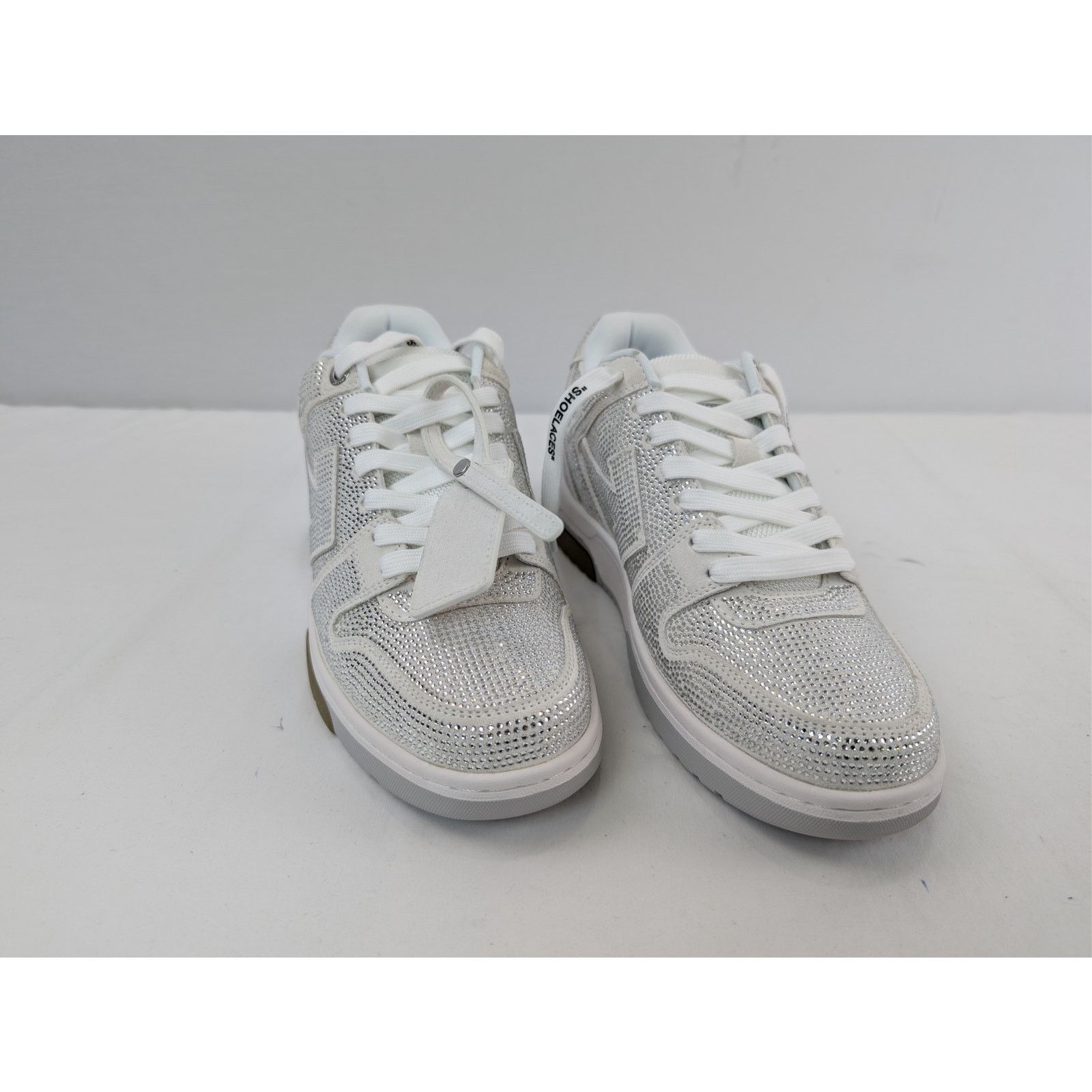 Off-White o1rshd1 Out of Office Strass Sneakers in White Size US 7 / EU 40 - 6 Thumbnail